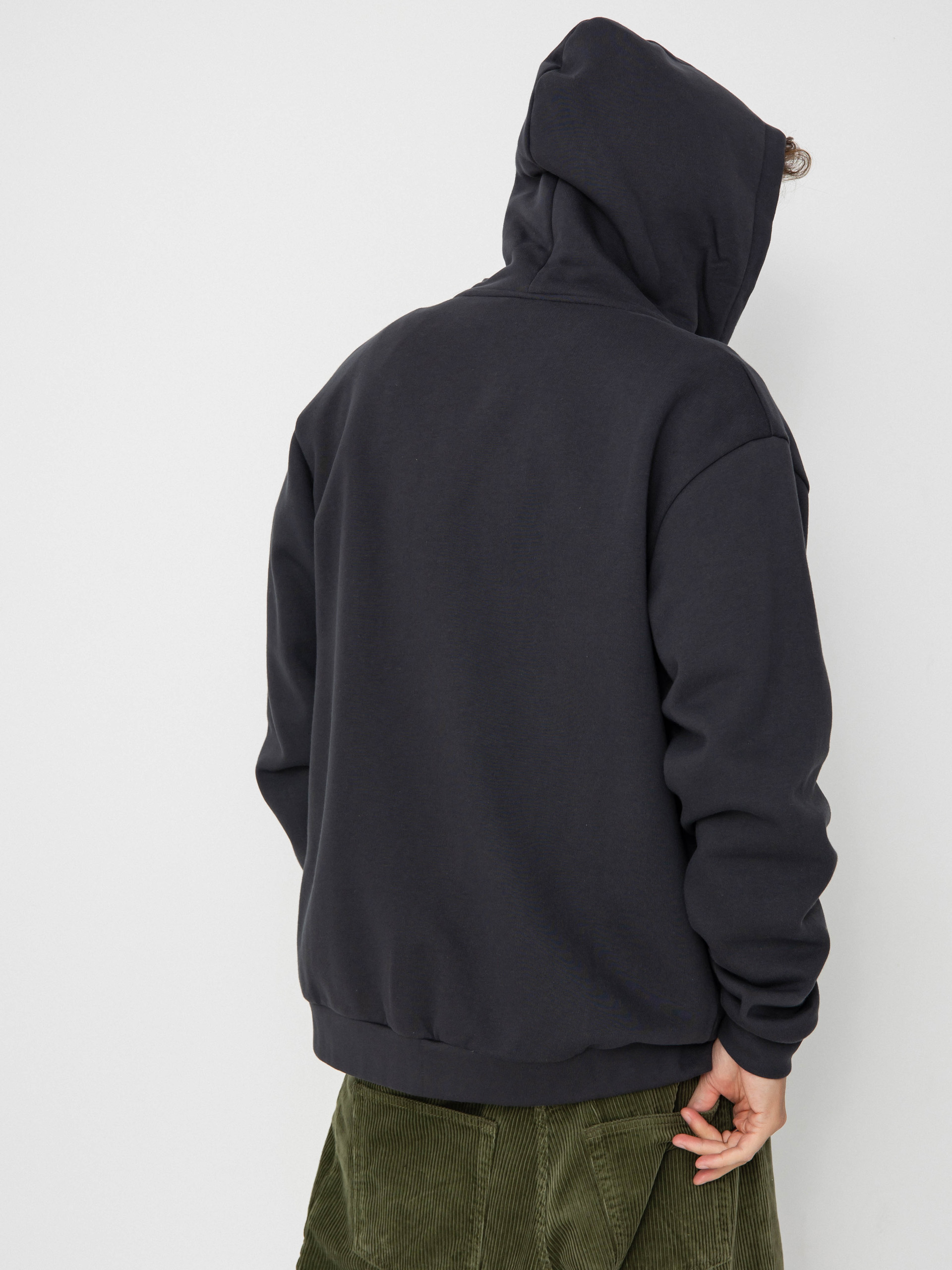 Iriedaily Mini Flag 2 ZHD Kapucnis pulóver (coal)