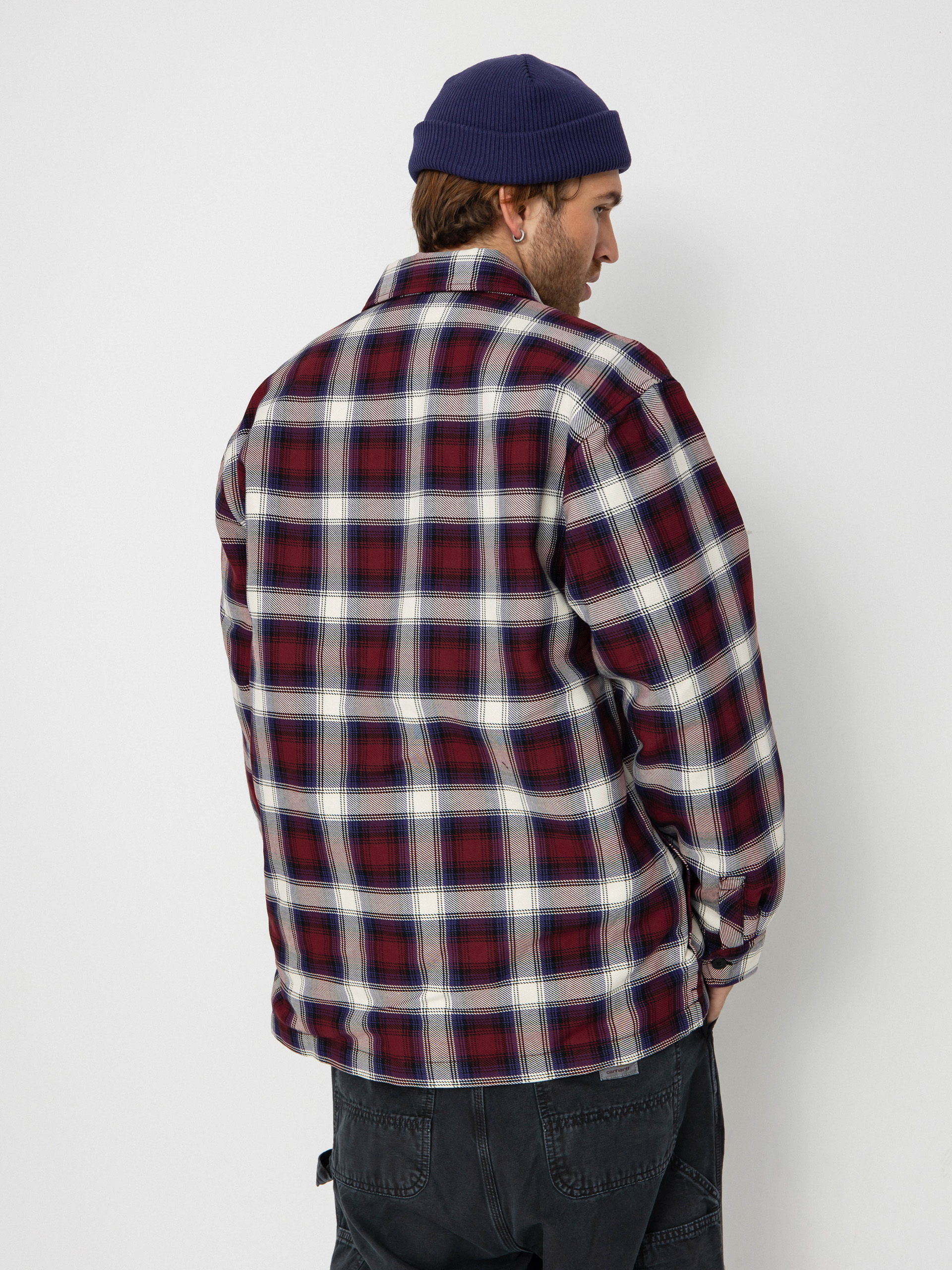 Dzseki Carhartt WIP Monahan (monahan check/malbec)