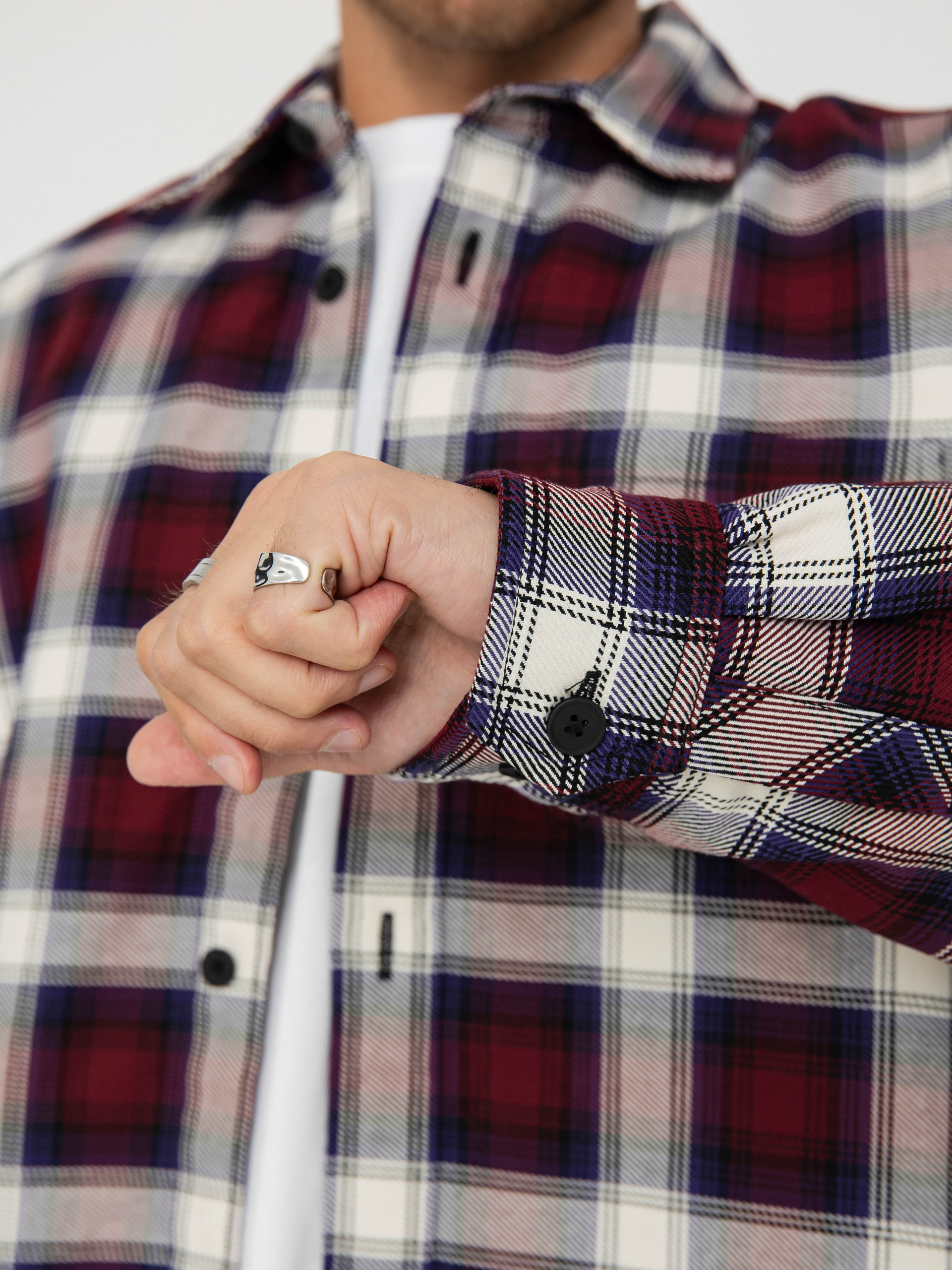 Dzseki Carhartt WIP Monahan (monahan check/malbec)