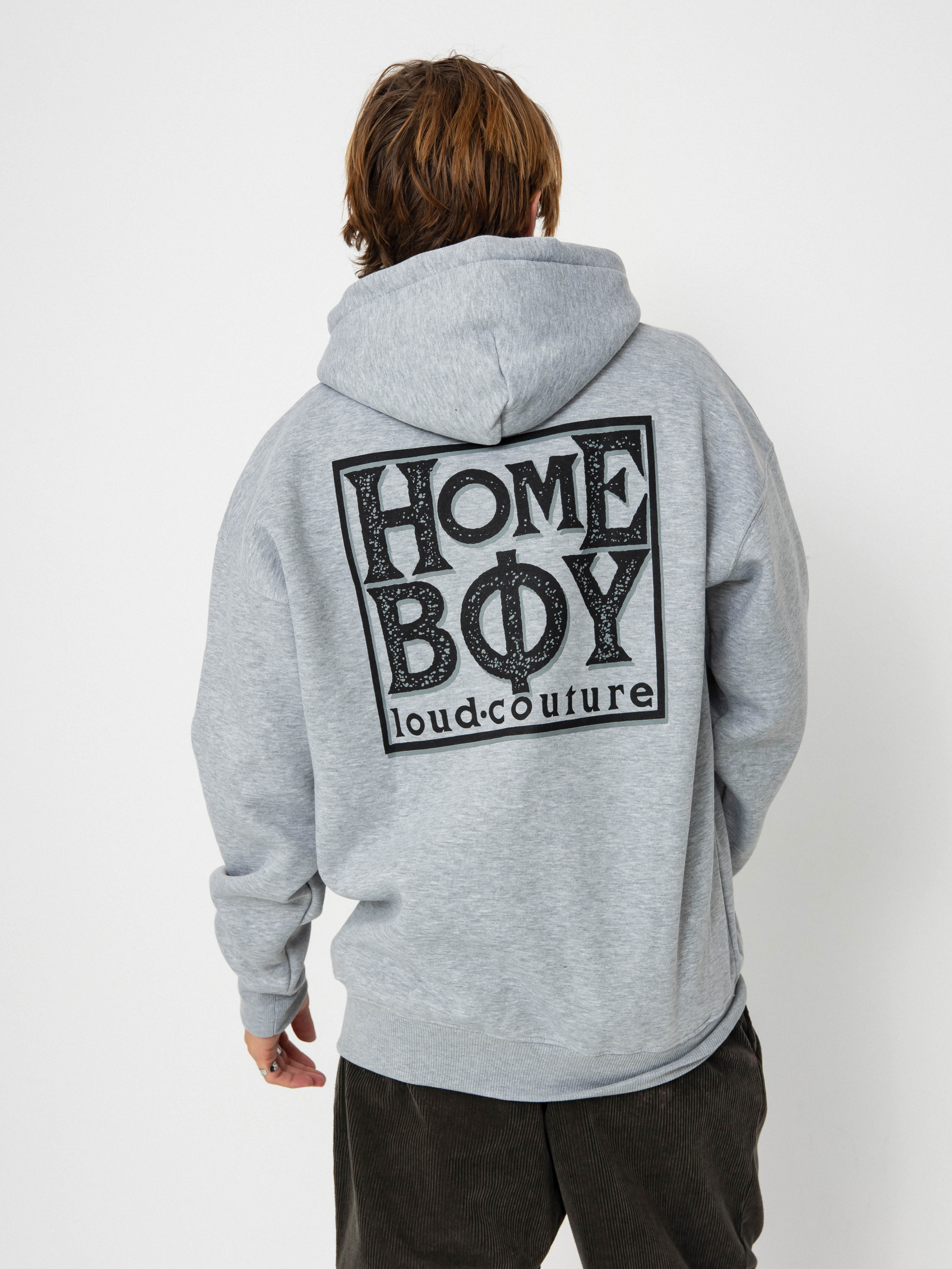 Homeboy Old School Pulóver (grey heather)