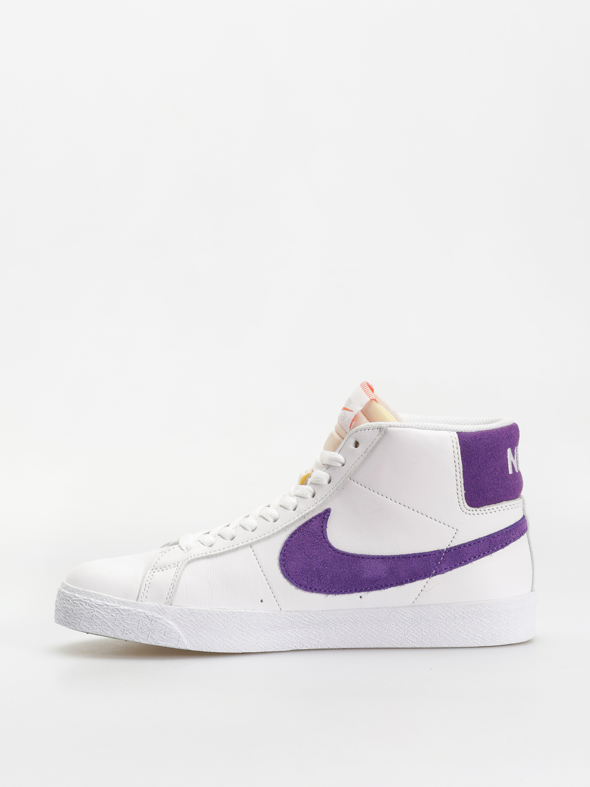 Nike SB Zoom Blazer Mid Cipők (white/court purple white gum light brown)