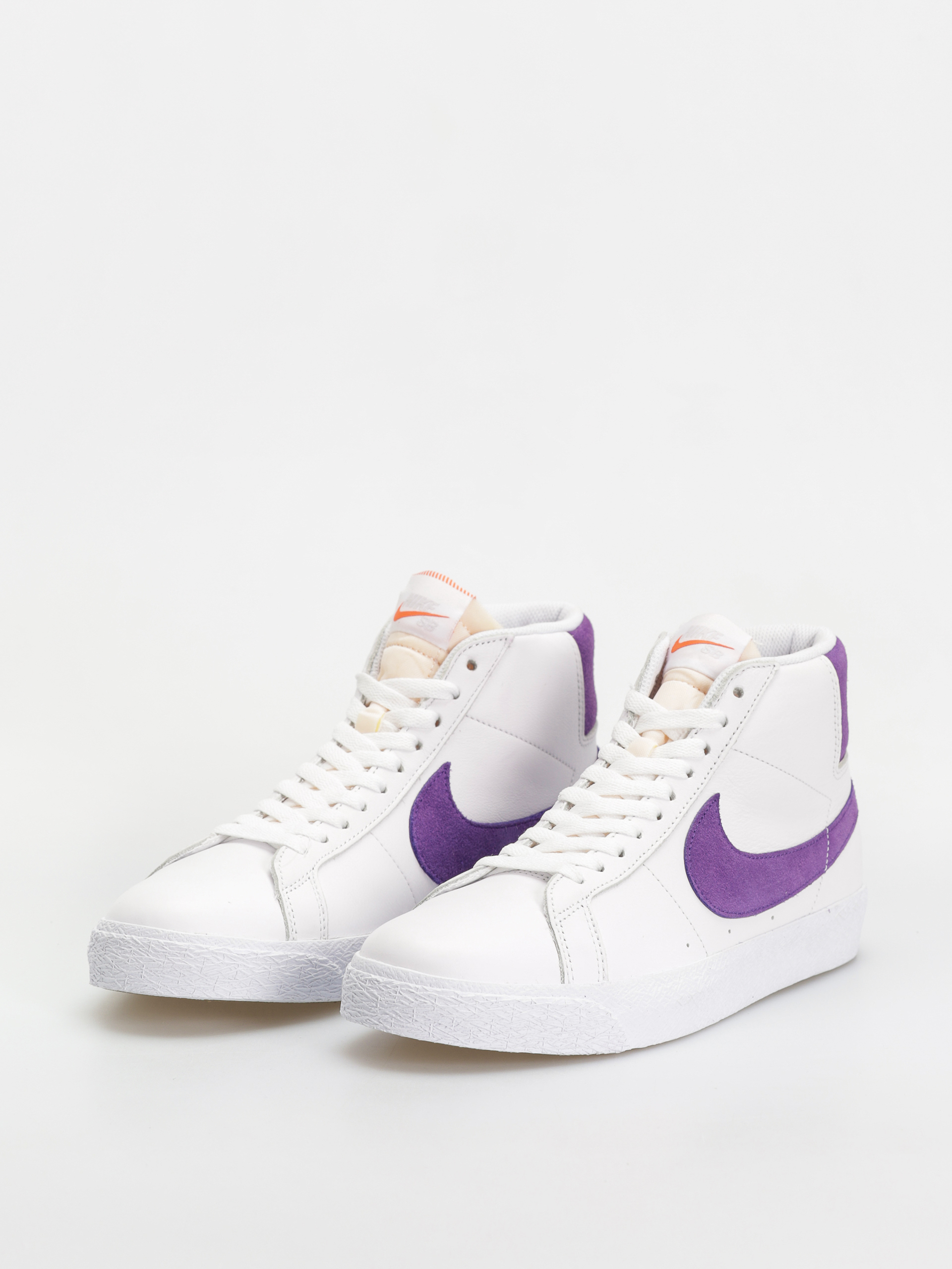 Nike SB Zoom Blazer Mid Cipők (white/court purple white gum light brown)
