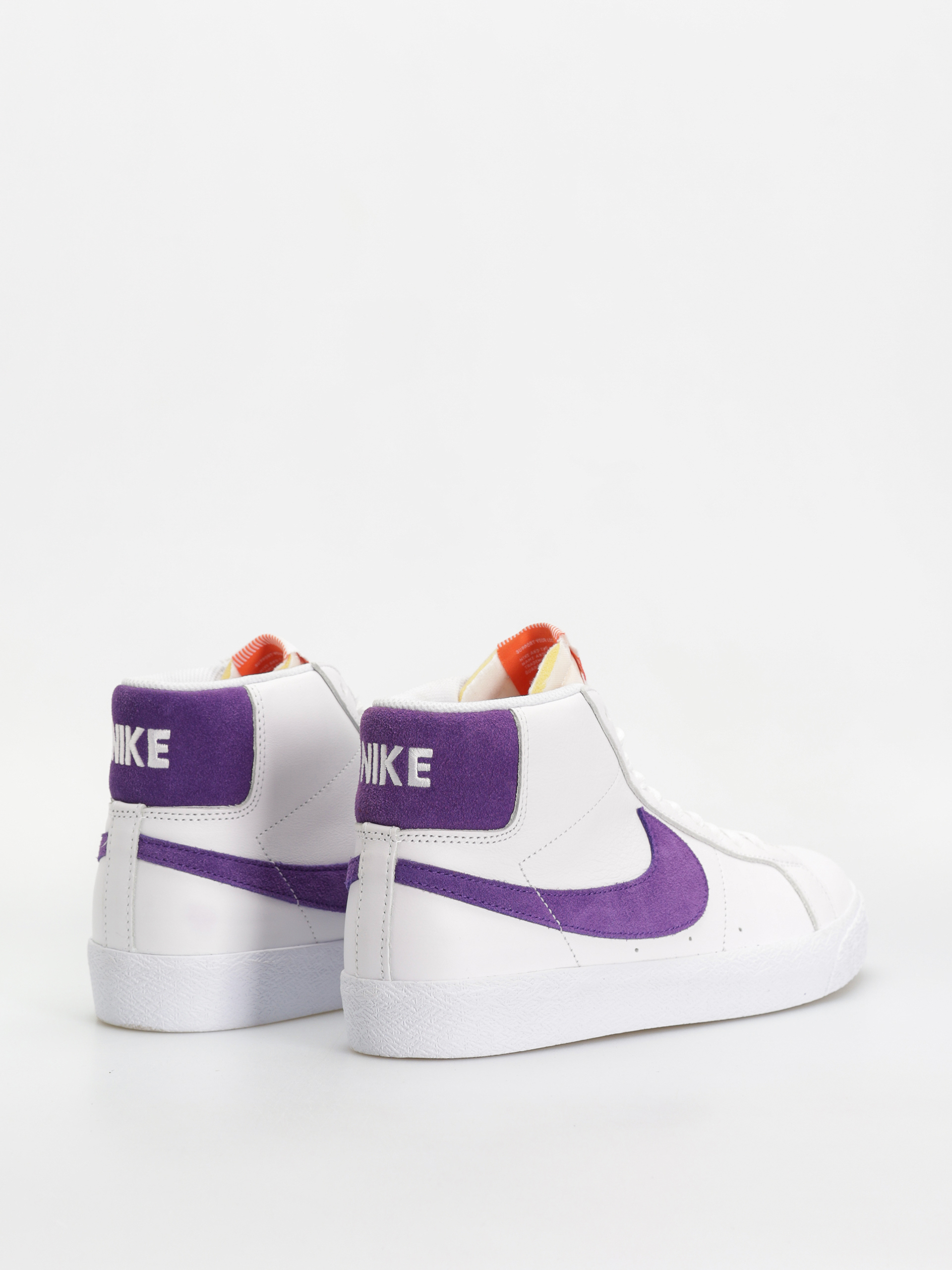 Nike SB Zoom Blazer Mid Cipők (white/court purple white gum light brown)