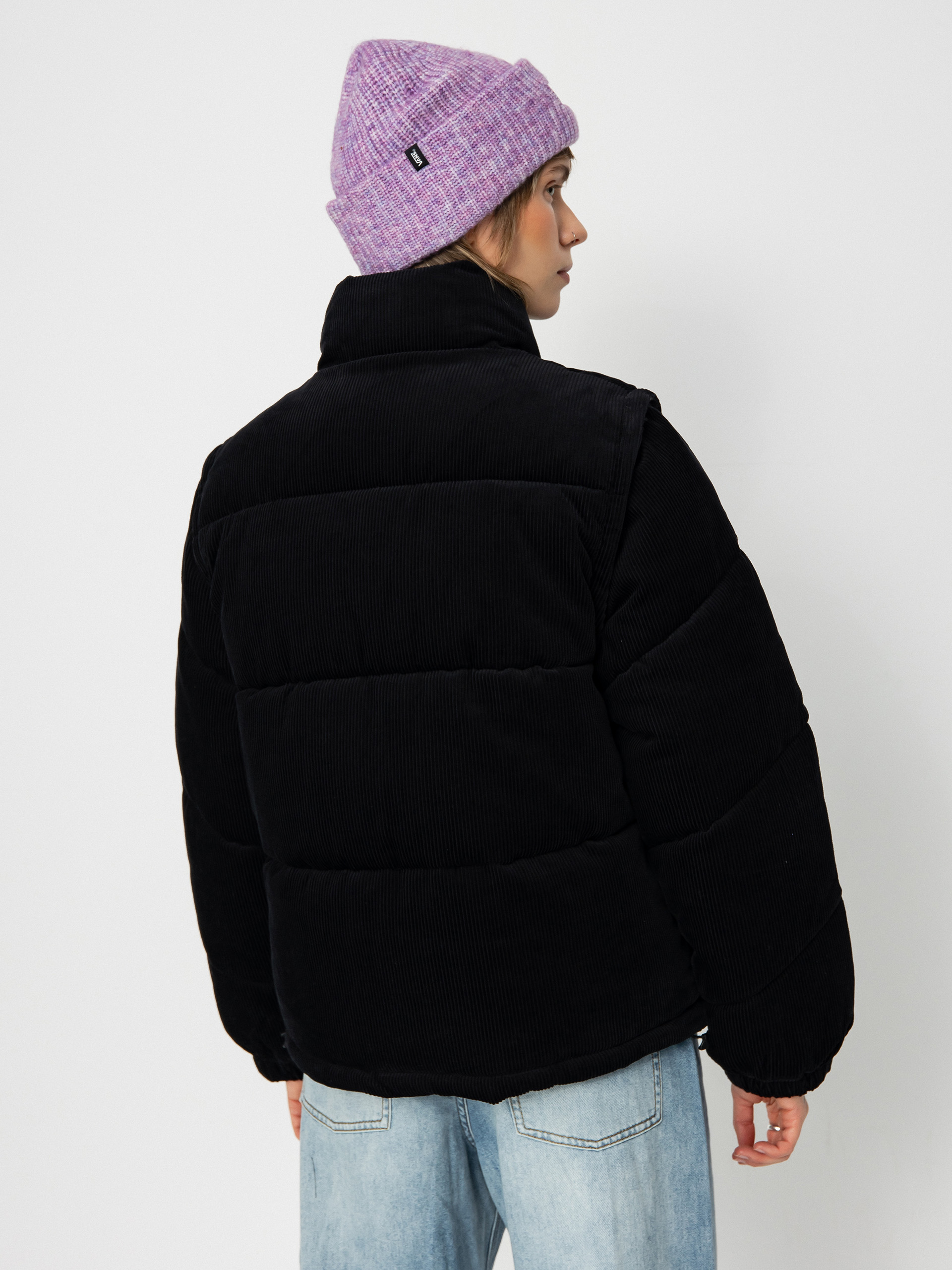 Volcom Cord'N Puff Wmn Dzseki (black)