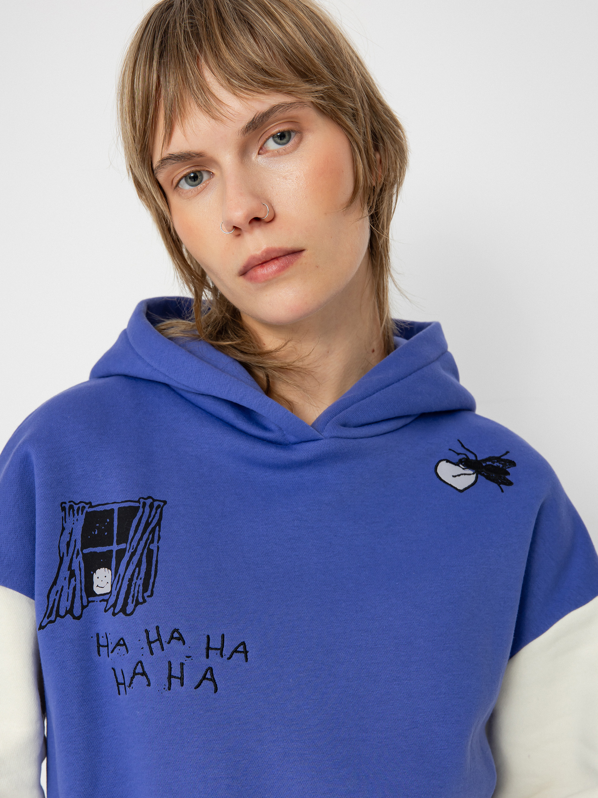 Volcom Fa Keutchi HD Wmn Kapucnis pulóver (ballpoint blue)