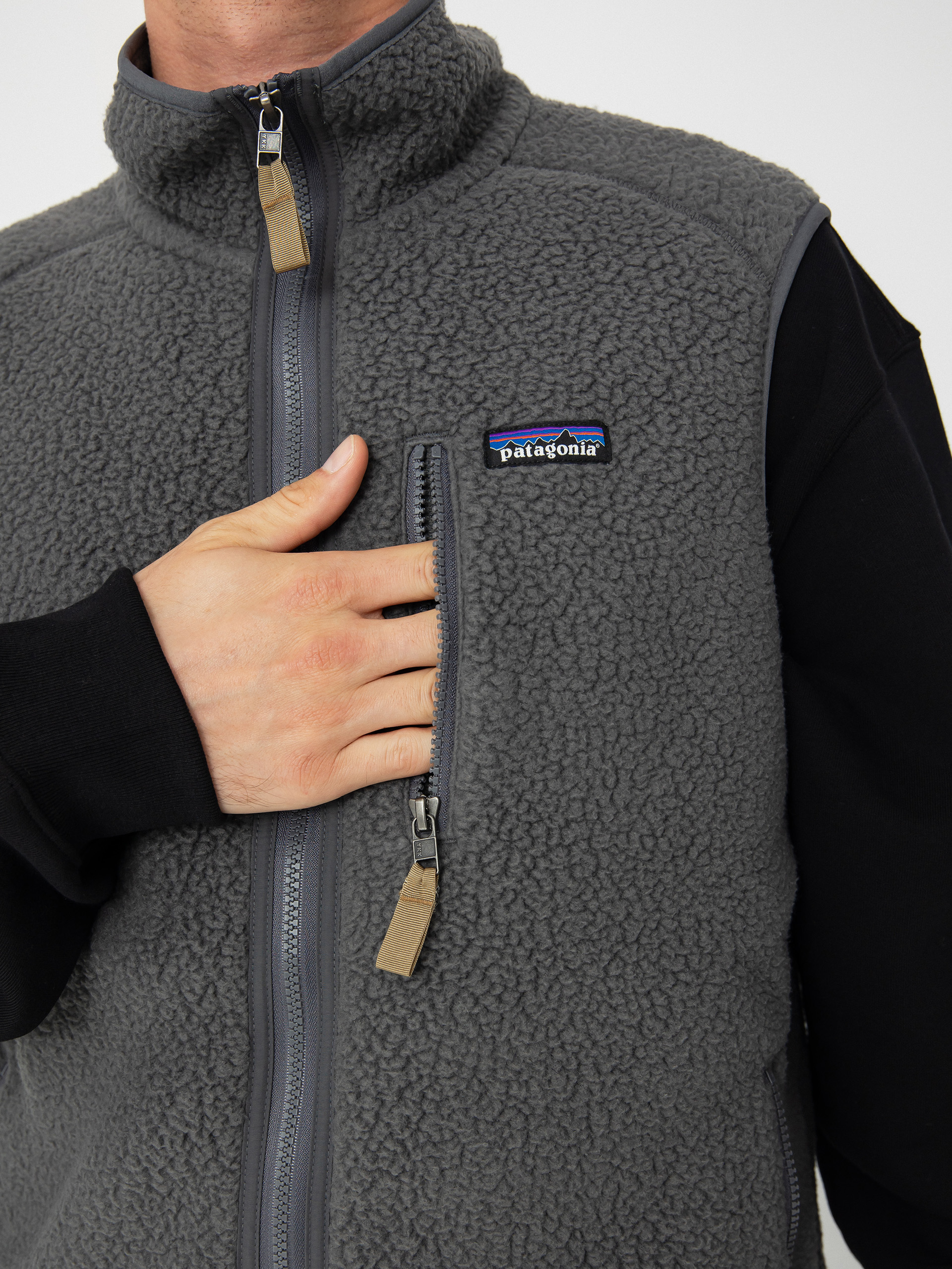 Patagonia Retro Pile Vest Mellény (forge grey)