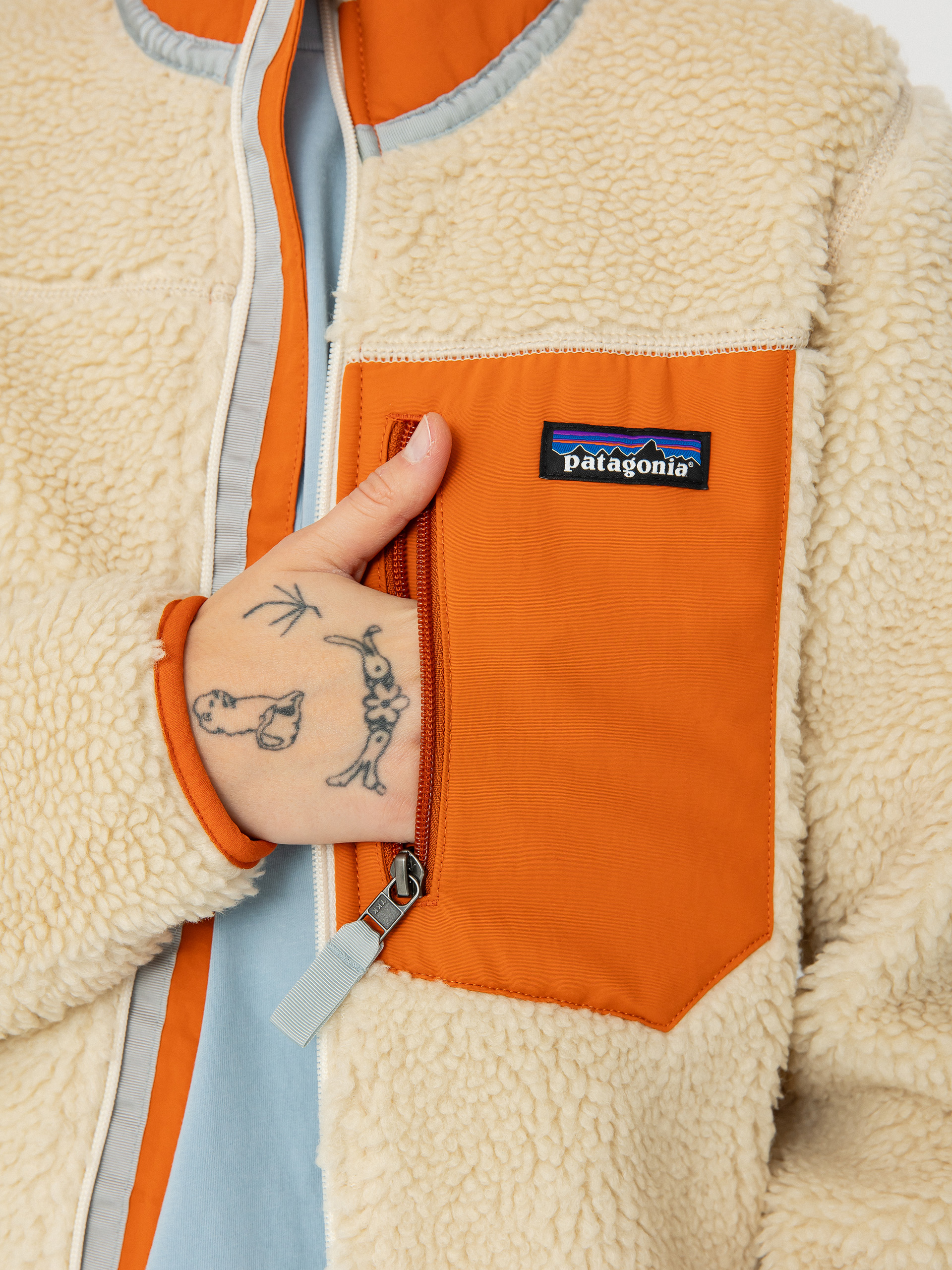 Dzseki Patagonia Classic Retro X Wmn (dark natural w/redtail rust)