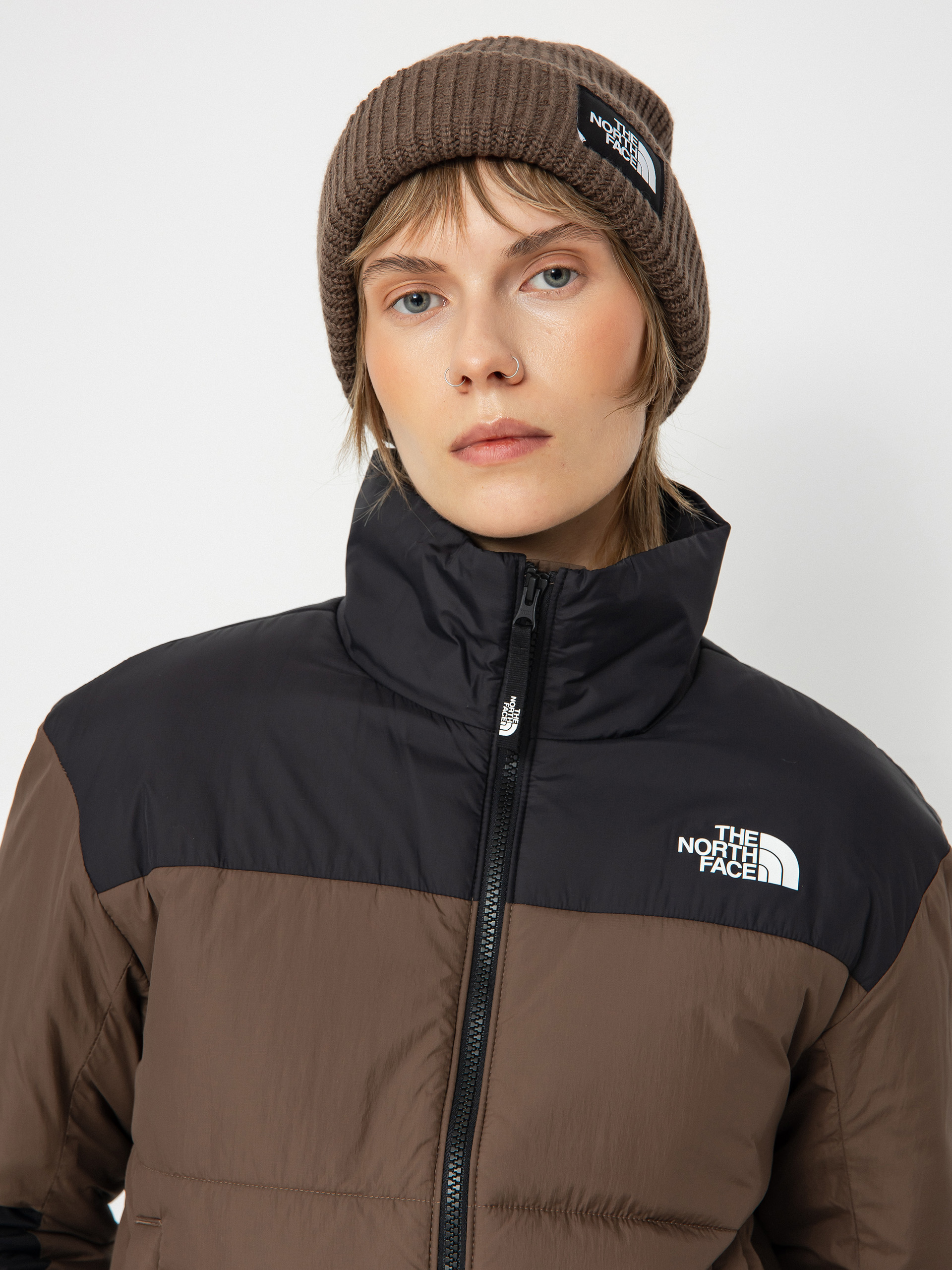 Dzseki The North Face Gosei Puffer Wmn (smokey brown)
