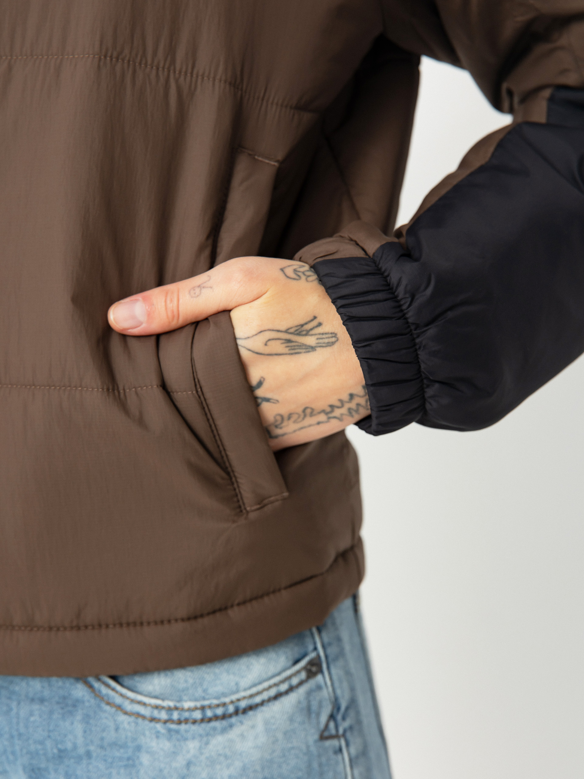 Dzseki The North Face Gosei Puffer Wmn (smokey brown)