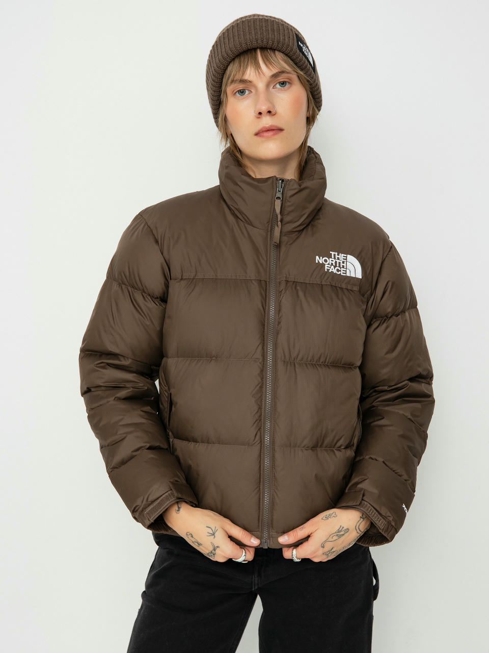 The North Face 1996 Retro Nuptse Wmn Dzseki (smokey brown)