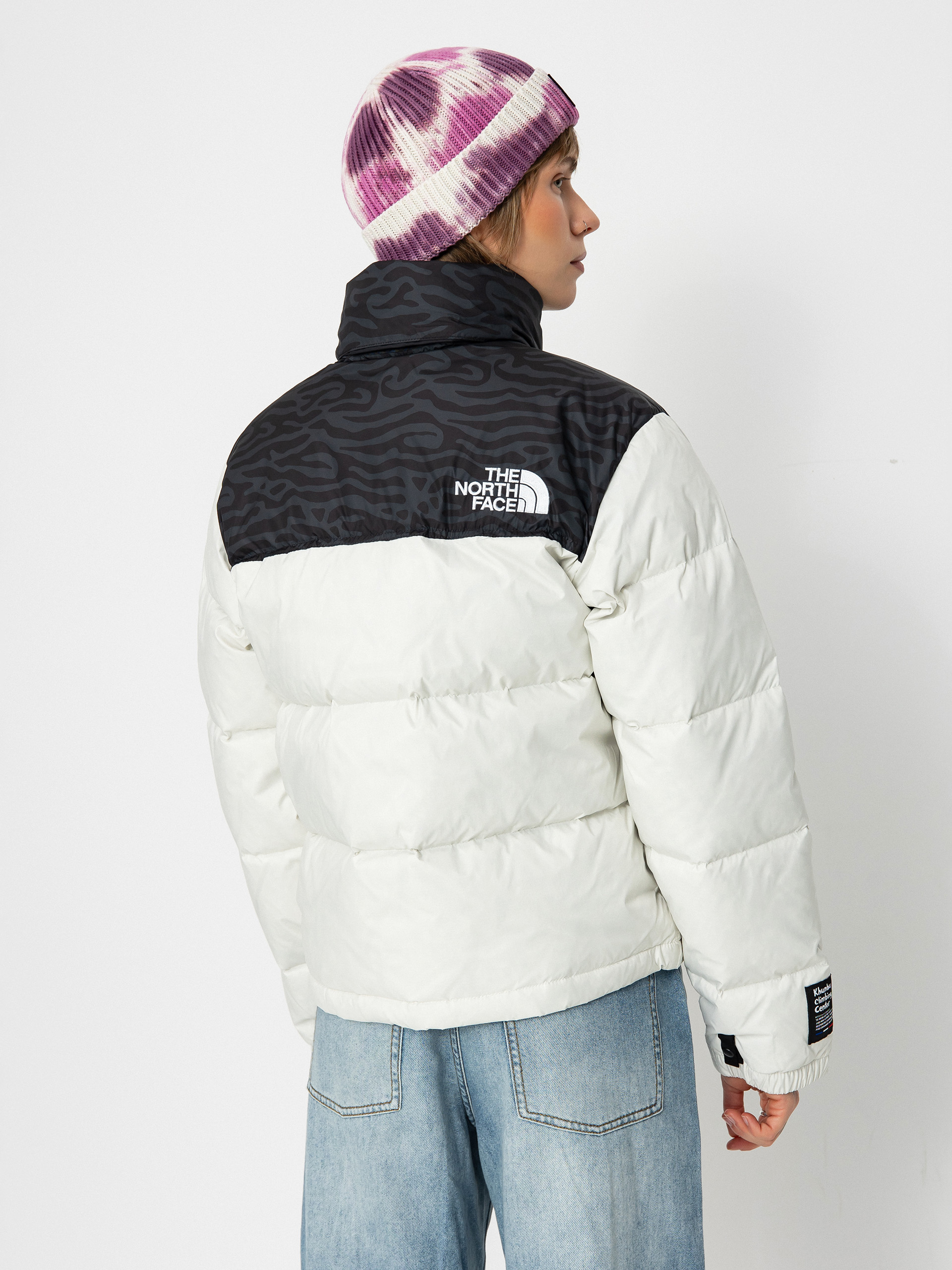 Dzseki The North Face 1996 Retro Nuptse Wmn (white dune/tnf black tn)