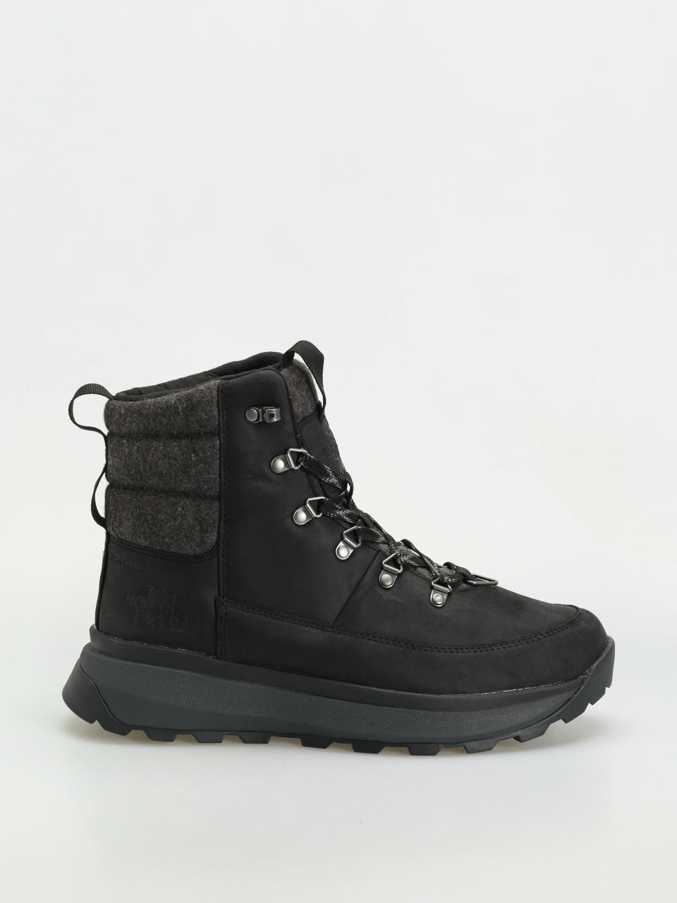 The North Face Bergen Leather Wp Cipők (tnf black/tnf black)