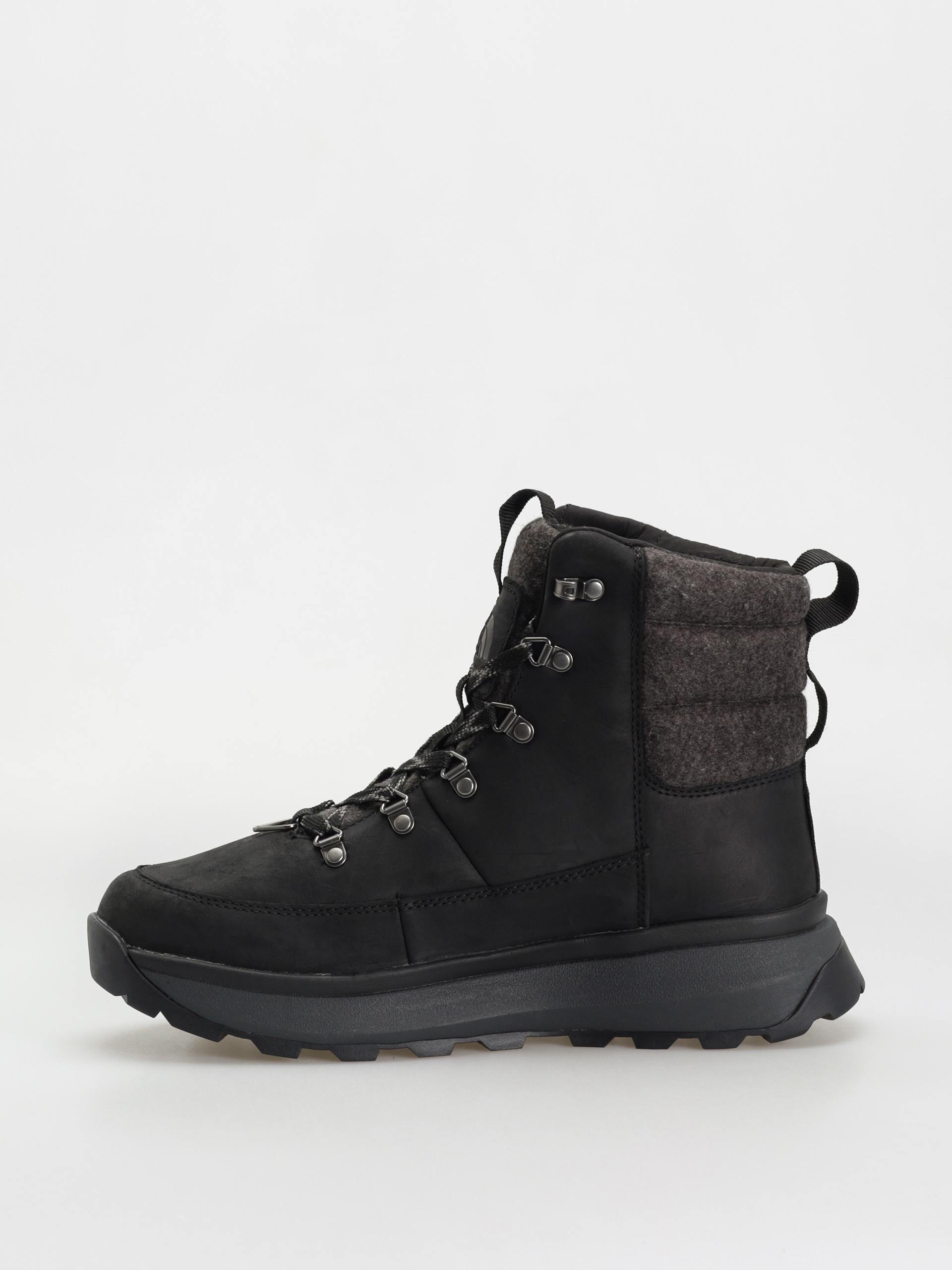The North Face Bergen Leather Wp Cipők (tnf black/tnf black)