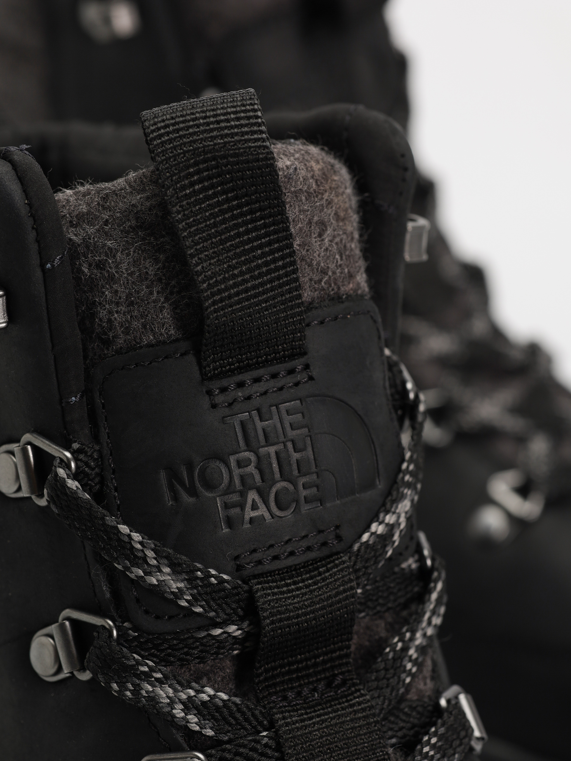 The North Face Bergen Leather Wp Cipők (tnf black/tnf black)