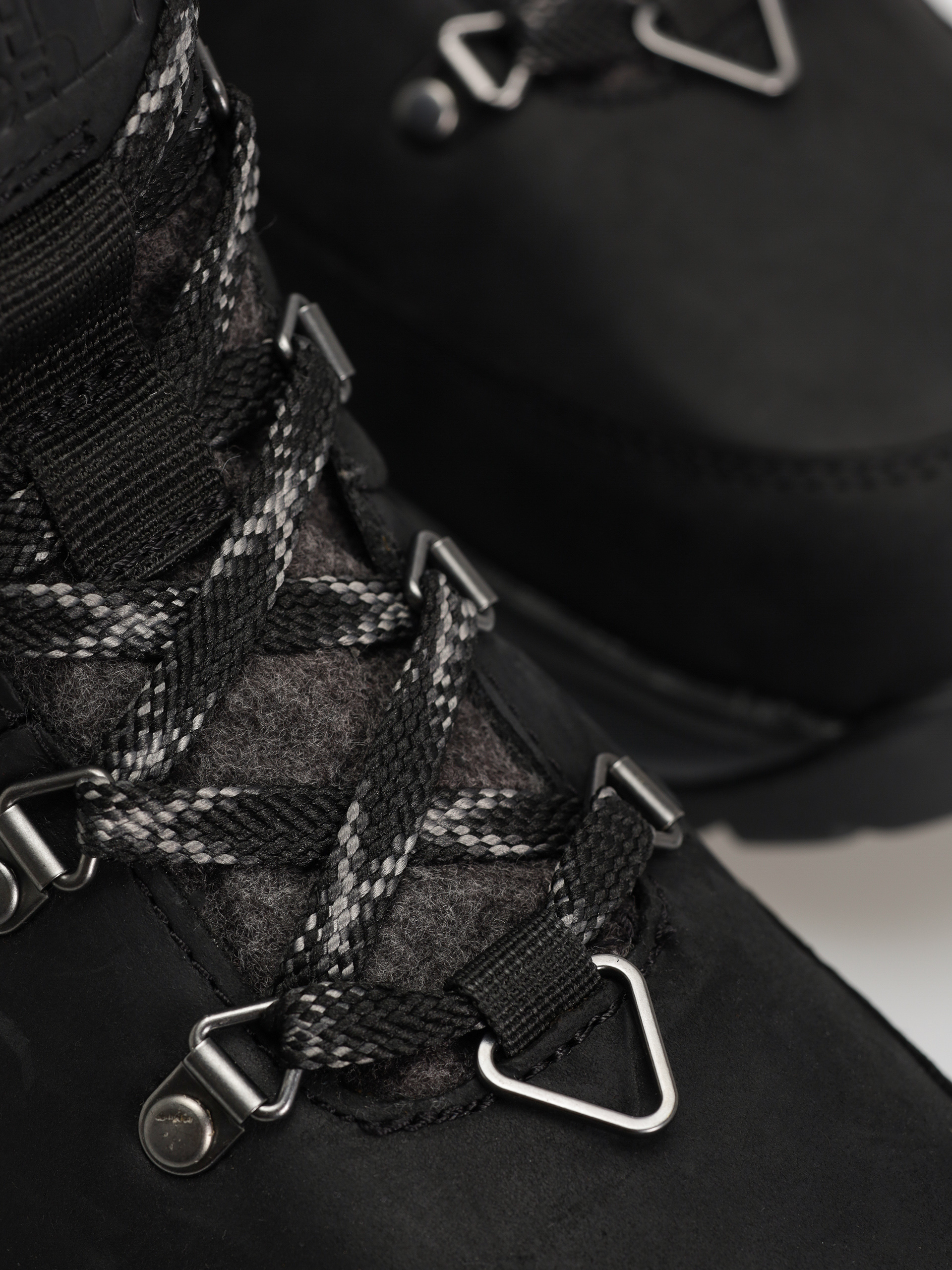 The North Face Bergen Leather Wp Cipők (tnf black/tnf black)