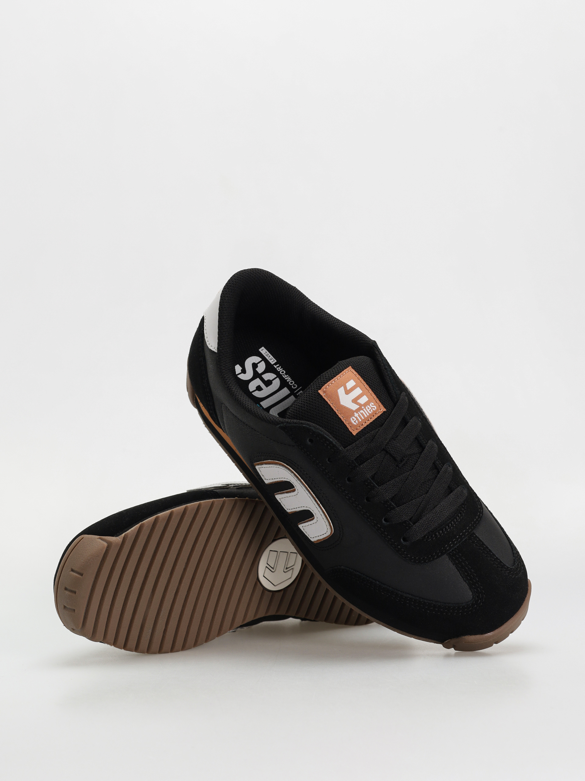Etnies Lo Cut II Ls Cipők (black/tan)
