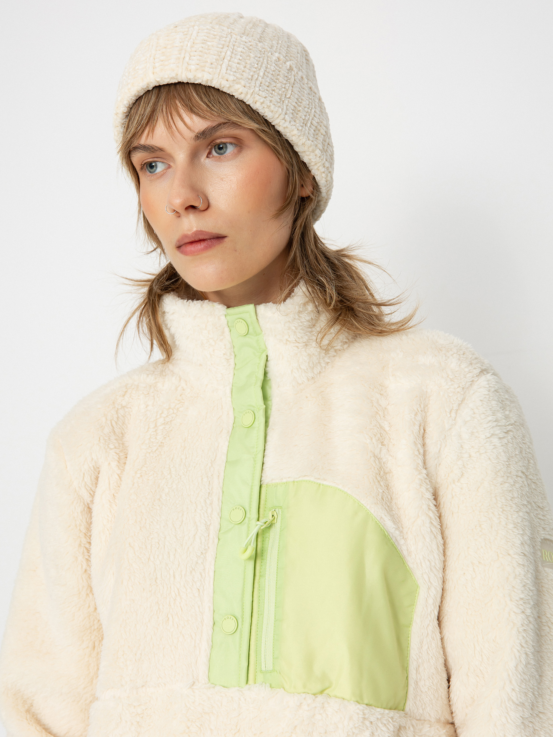 Női Roxy Alabama Polár pulóver (buttercream)