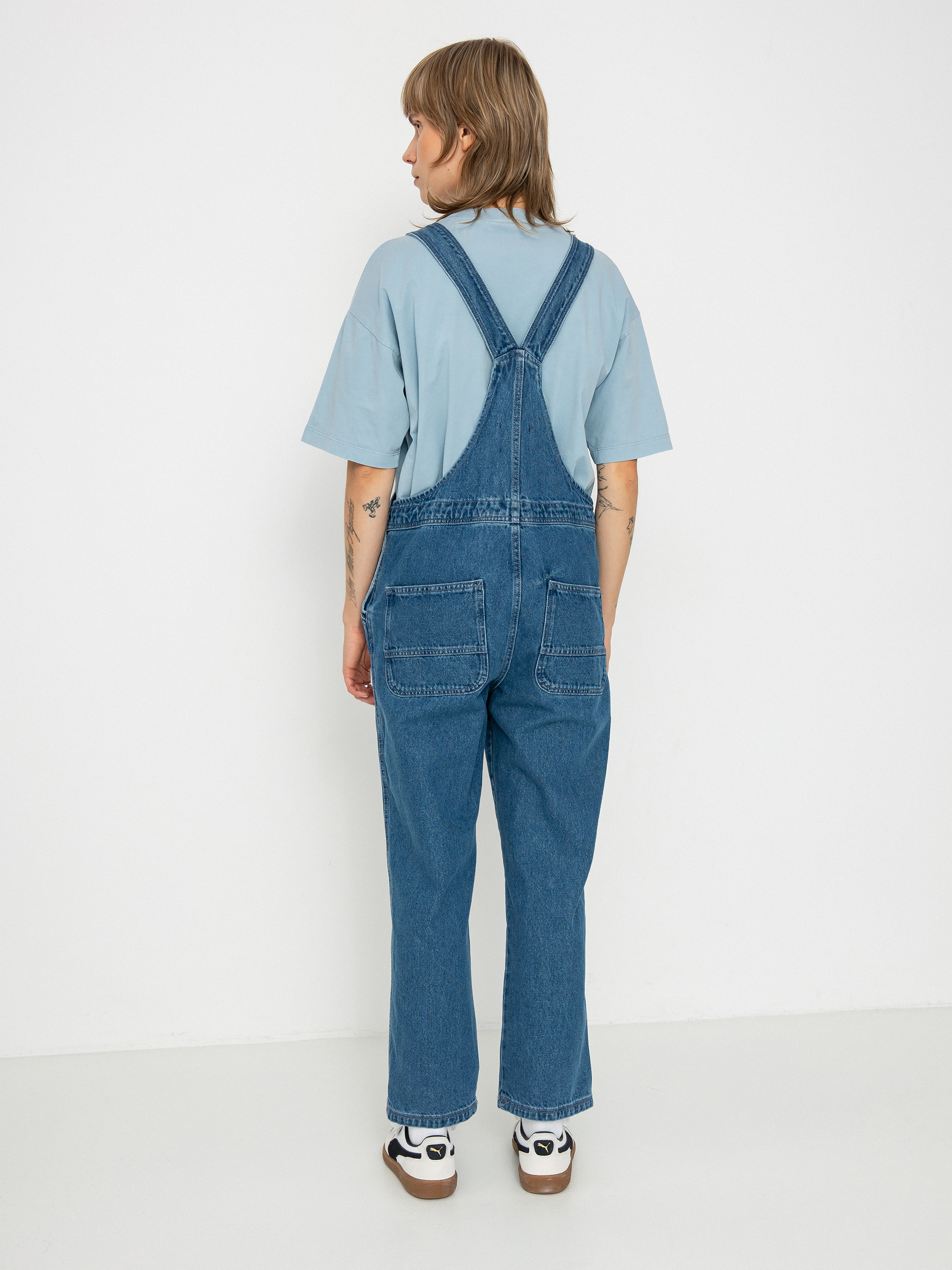 Quiksilver Uni Classic Denim Dungaree Wmn Kisnadrág (estate blue)