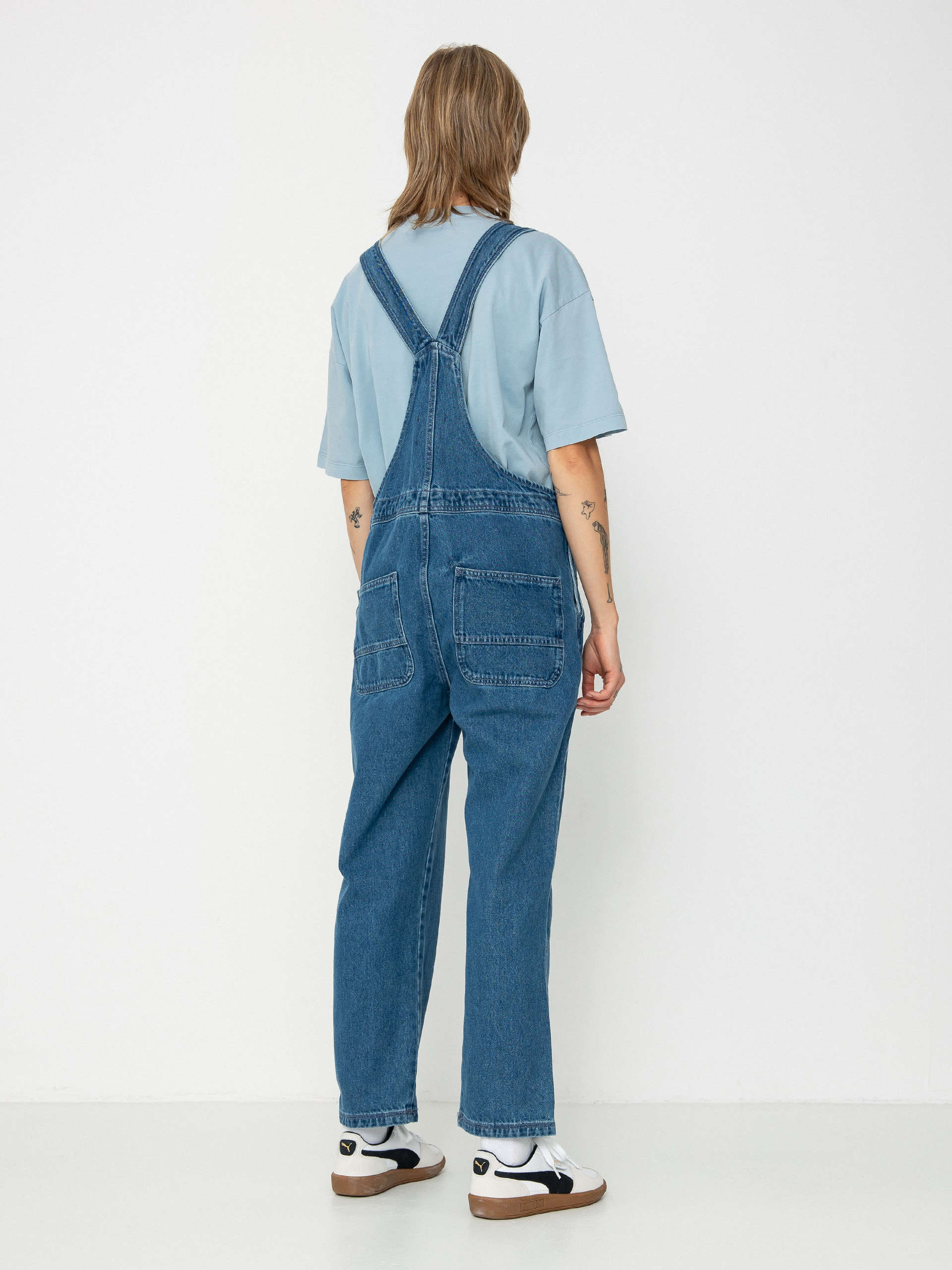 Quiksilver Uni Classic Denim Dungaree Wmn Kisnadrág (estate blue)