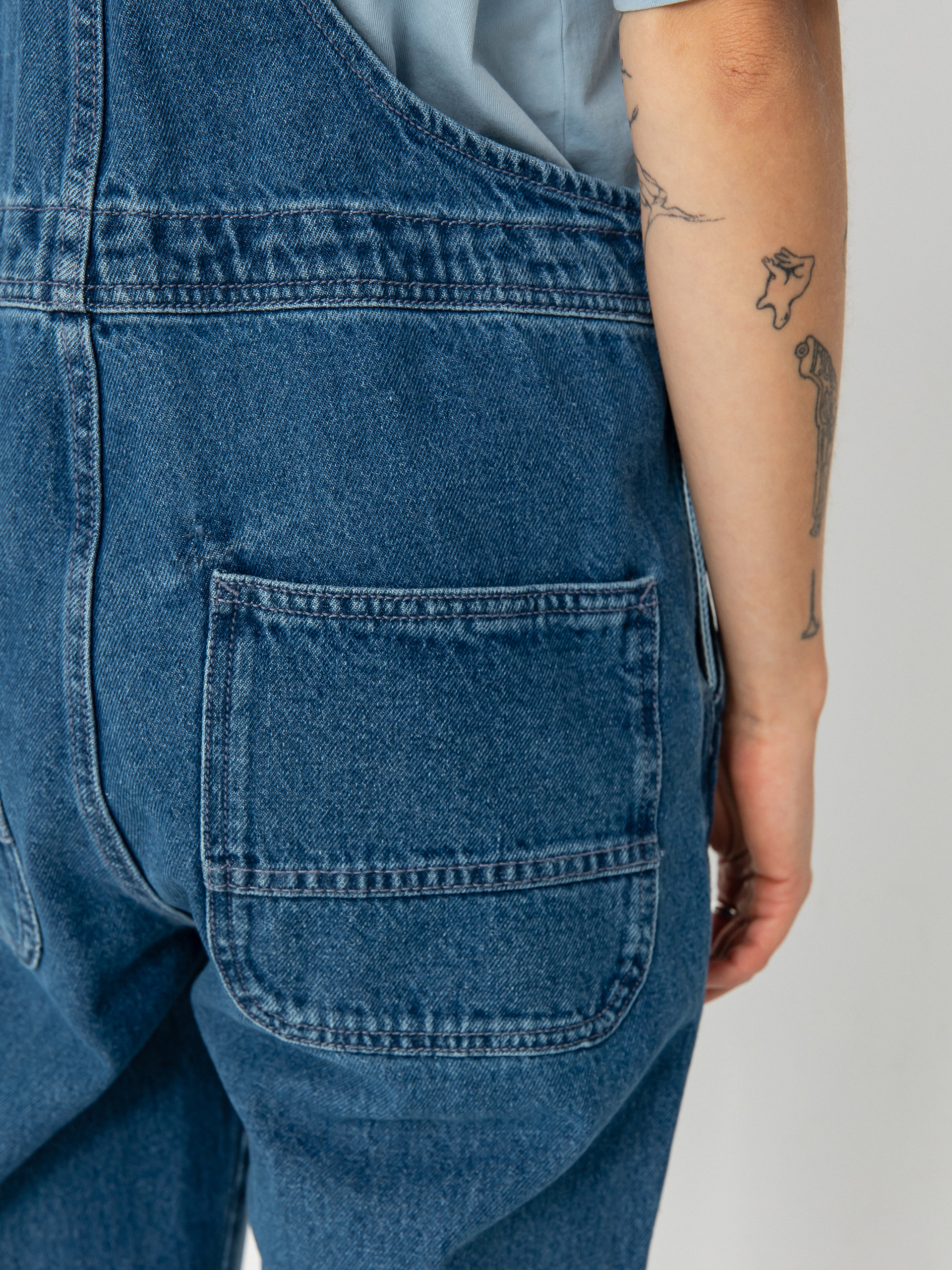 Quiksilver Uni Classic Denim Dungaree Wmn Kisnadrág (estate blue)