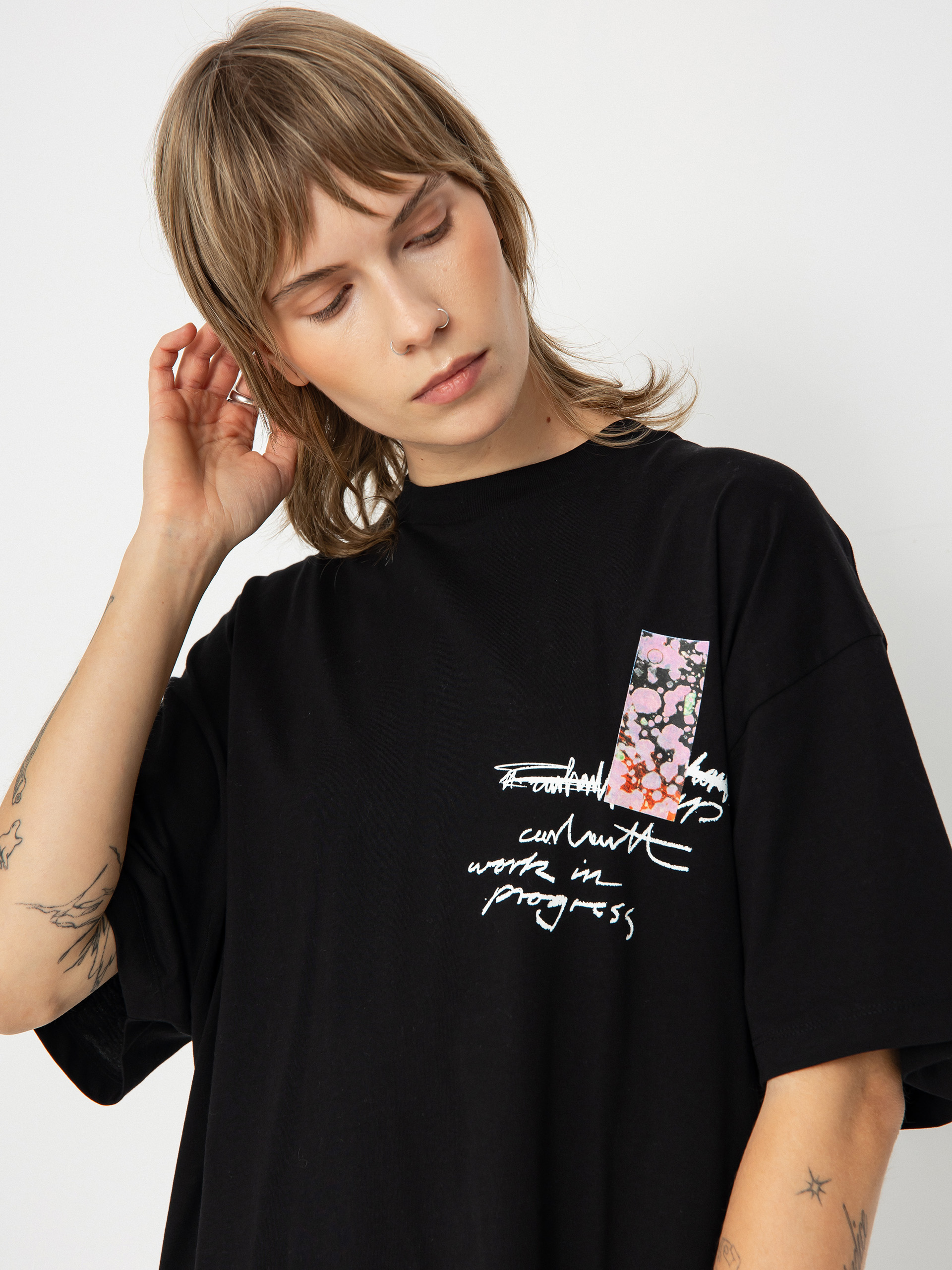 Póló Carhartt WIP Immerse Wmn (black)