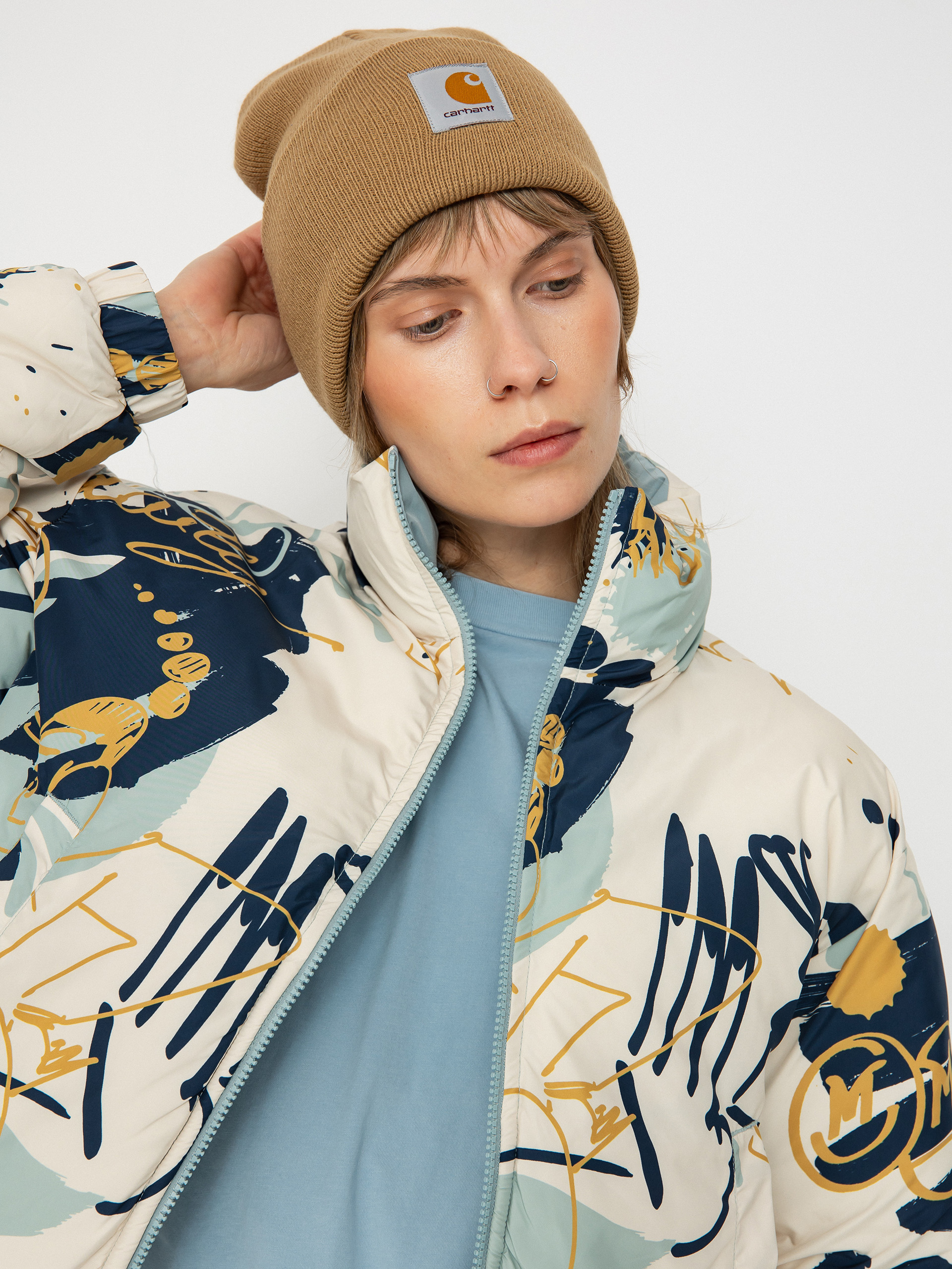 Dzseki Iriedaily Paddy Short Wmn (slate)