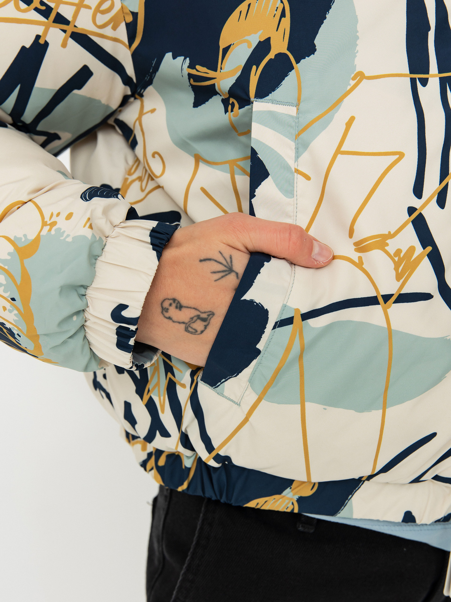 Dzseki Iriedaily Paddy Short Wmn (slate)