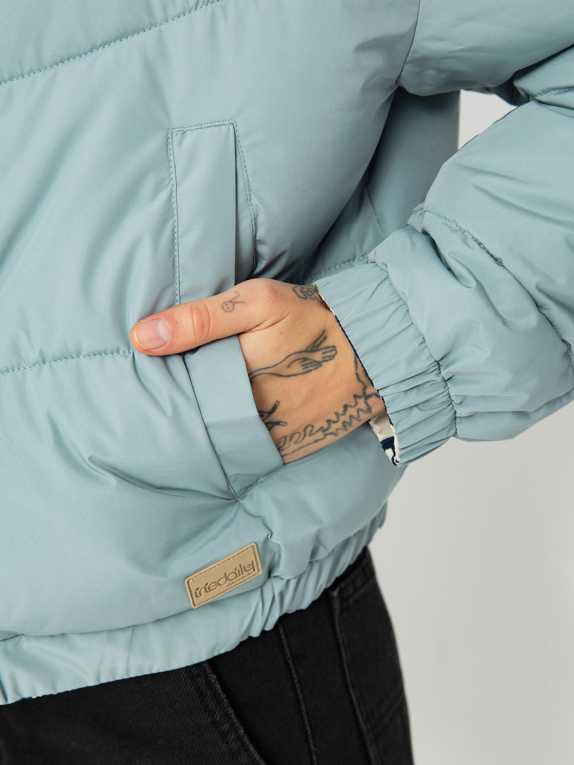 Dzseki Iriedaily Paddy Short Wmn (slate)