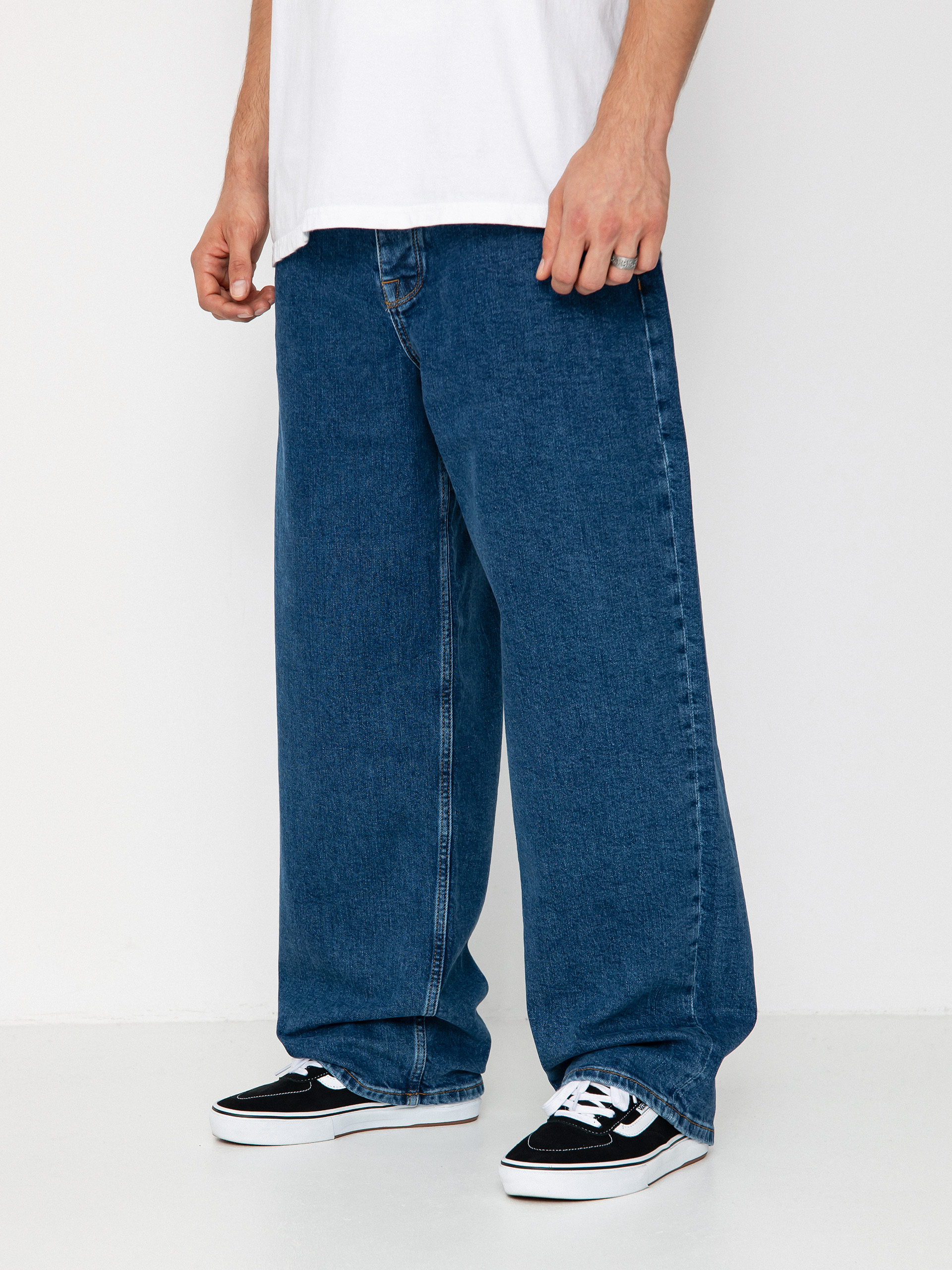Homeboy X Tra Monster Pencil Denim Kisnadrág (washed blue)