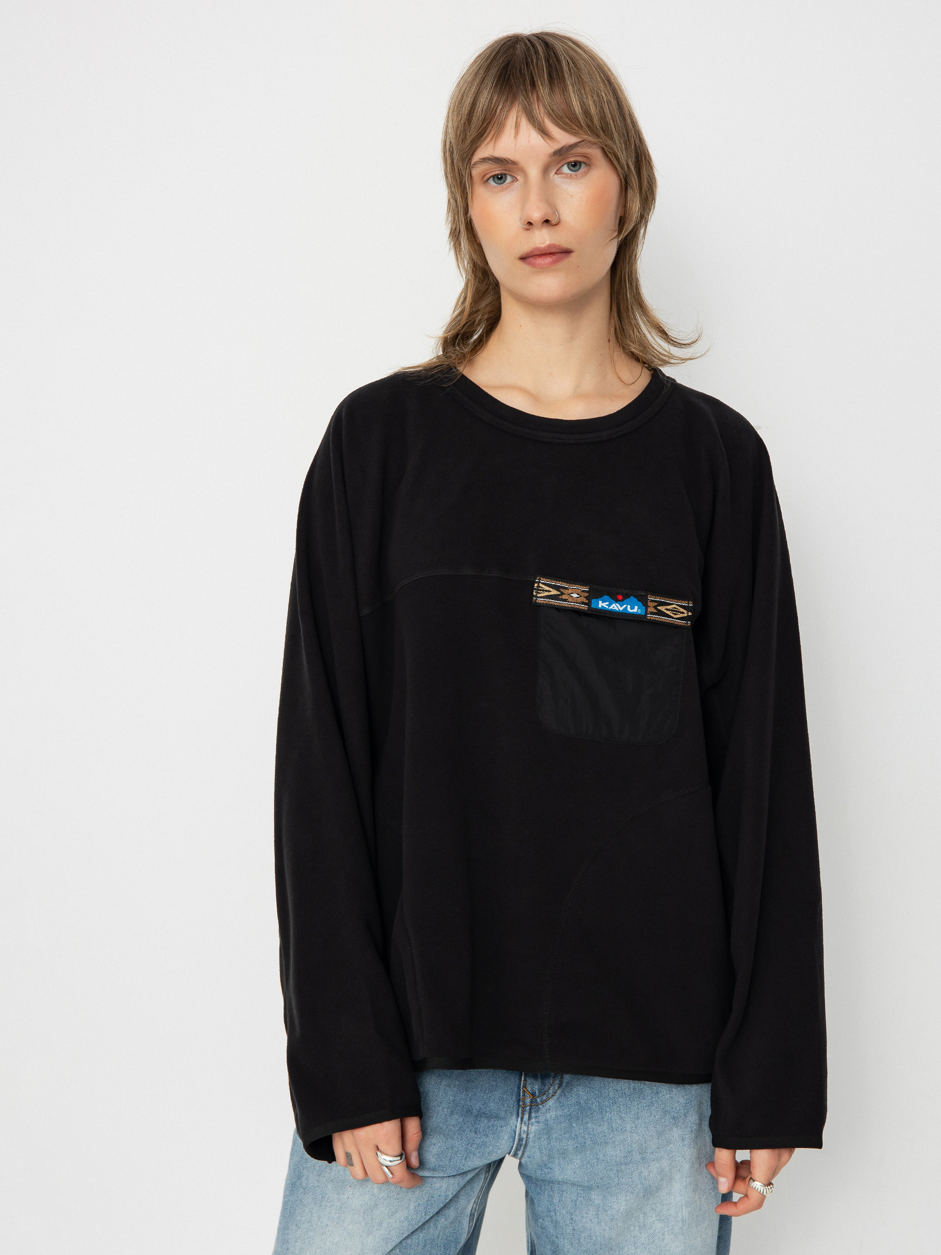 Kavu Kelowna Polár pulóver (black)