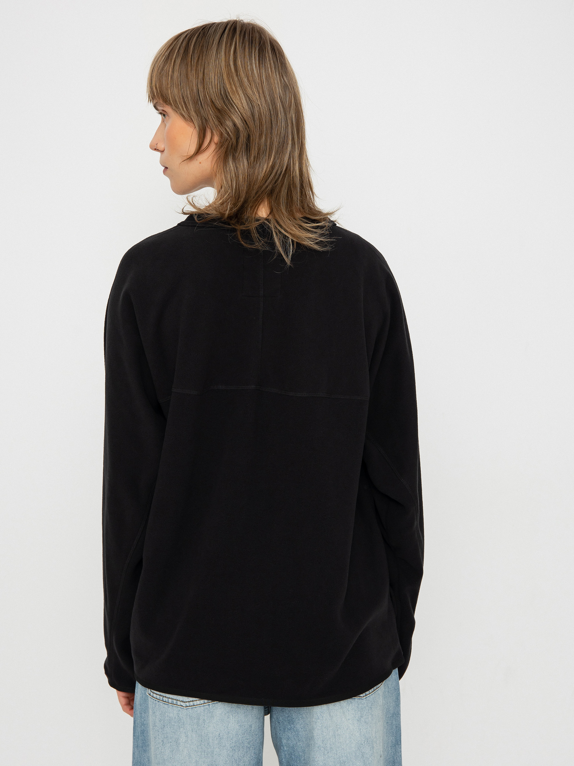 Férfi Kavu Kelowna Polár pulóver (black)