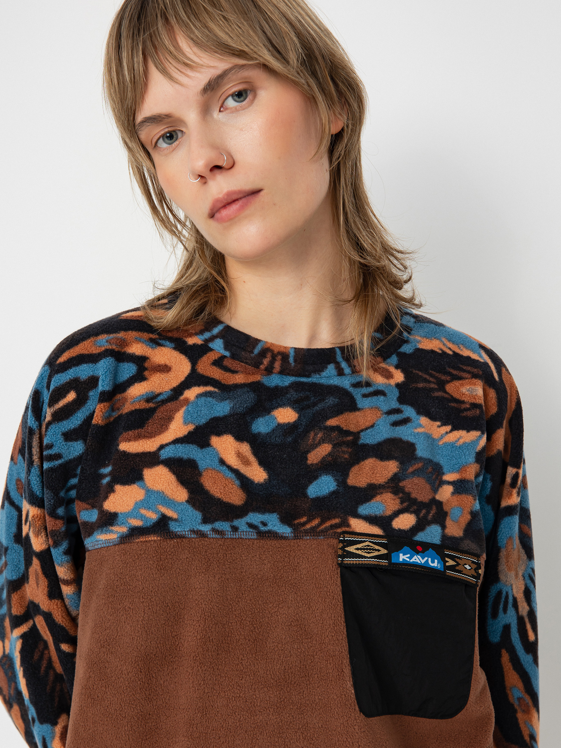 Férfi Polár pulóver Kavu Kelowna (mingle mode)