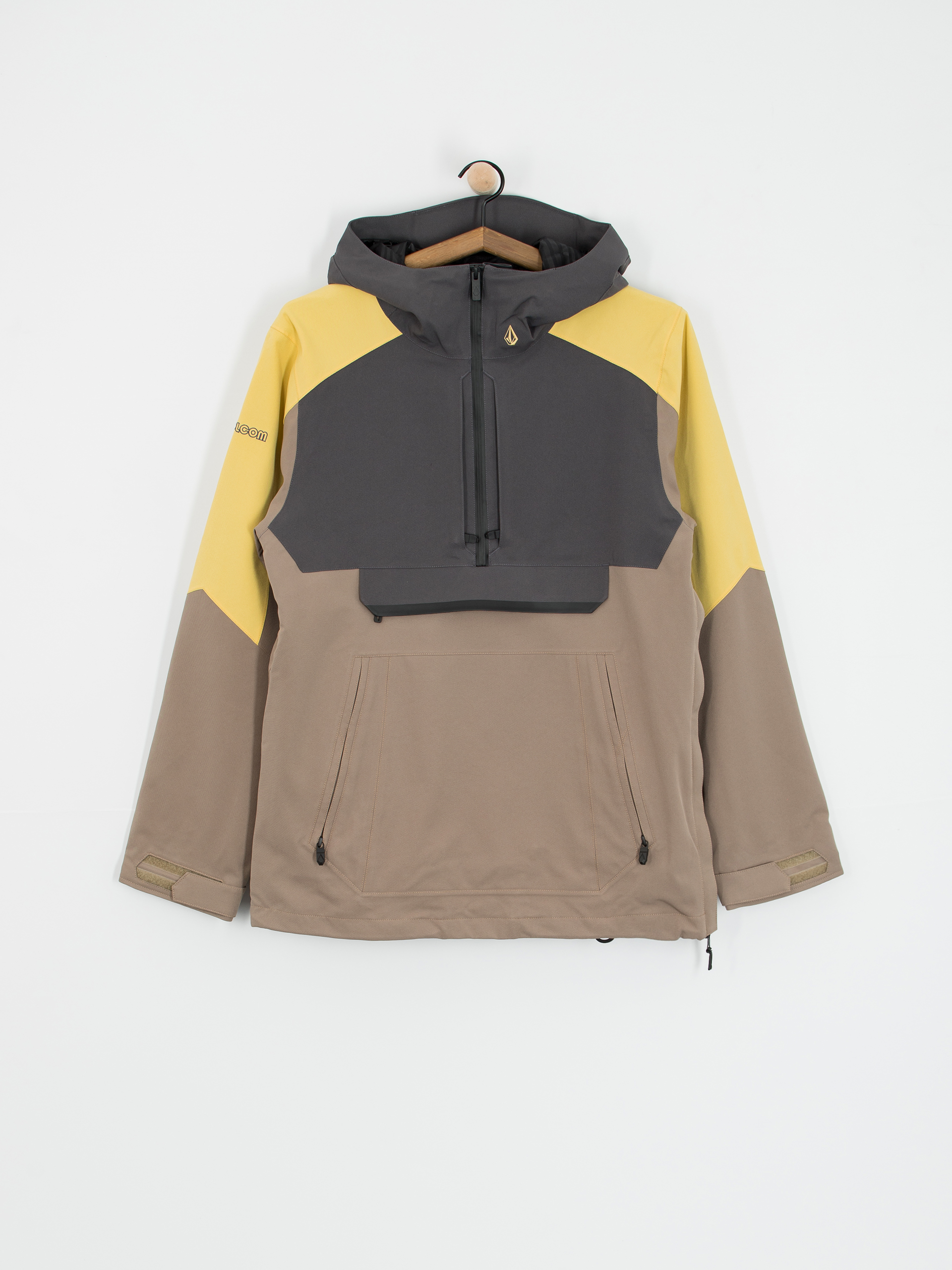 Férfi Snowboard dzseki Volcom Brighton Pullover (chestnut brown)