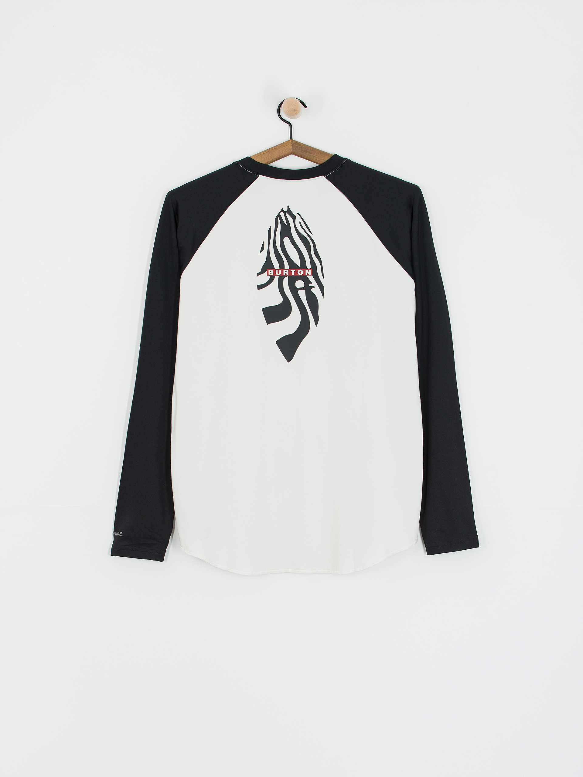 Burton Roadie Tech Midweight Crew Hosszú ujjú felső (stout white/true black)