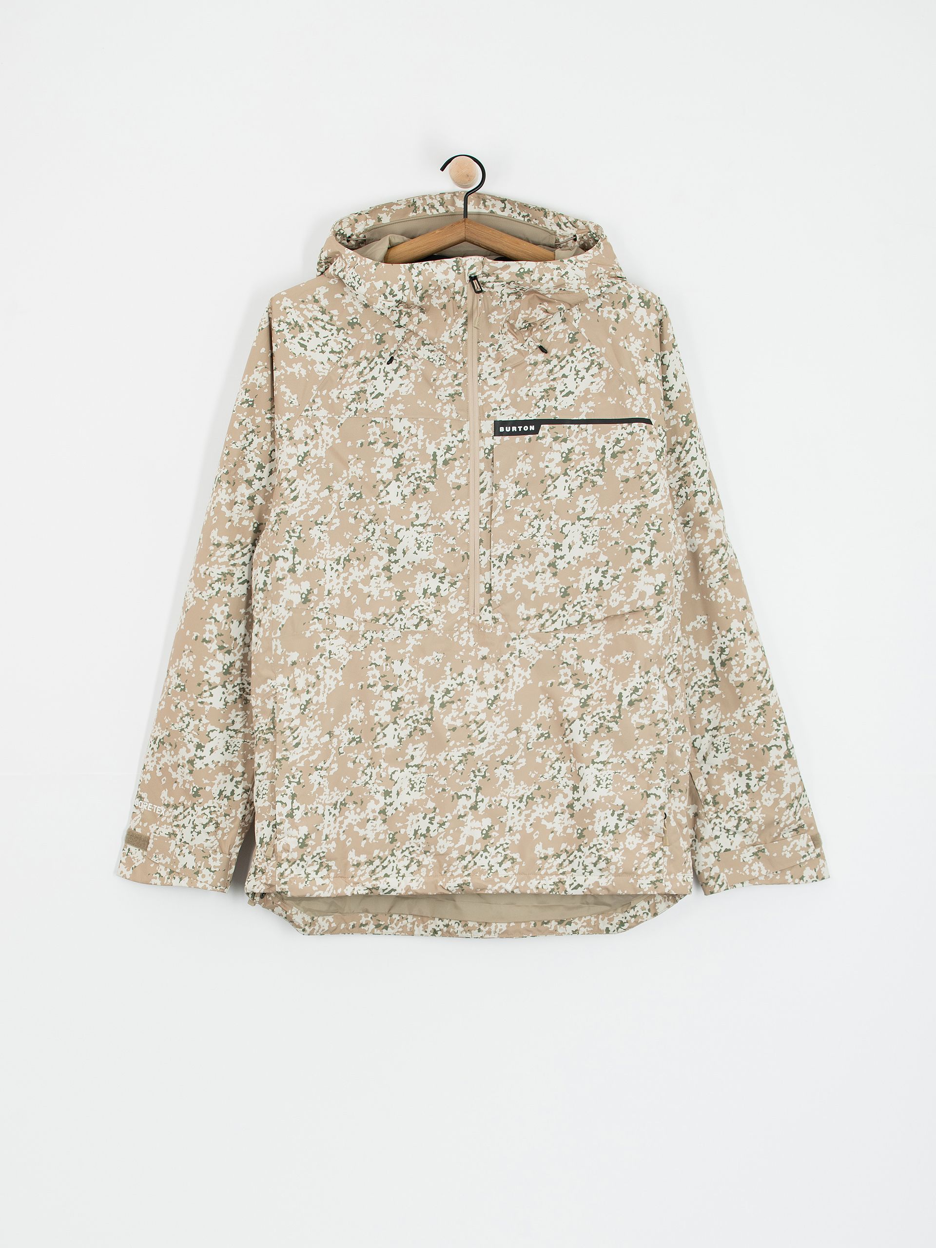 Férfi Snowboard dzseki Burton Pillowline Gore Tex Anorak (snowfall camo)