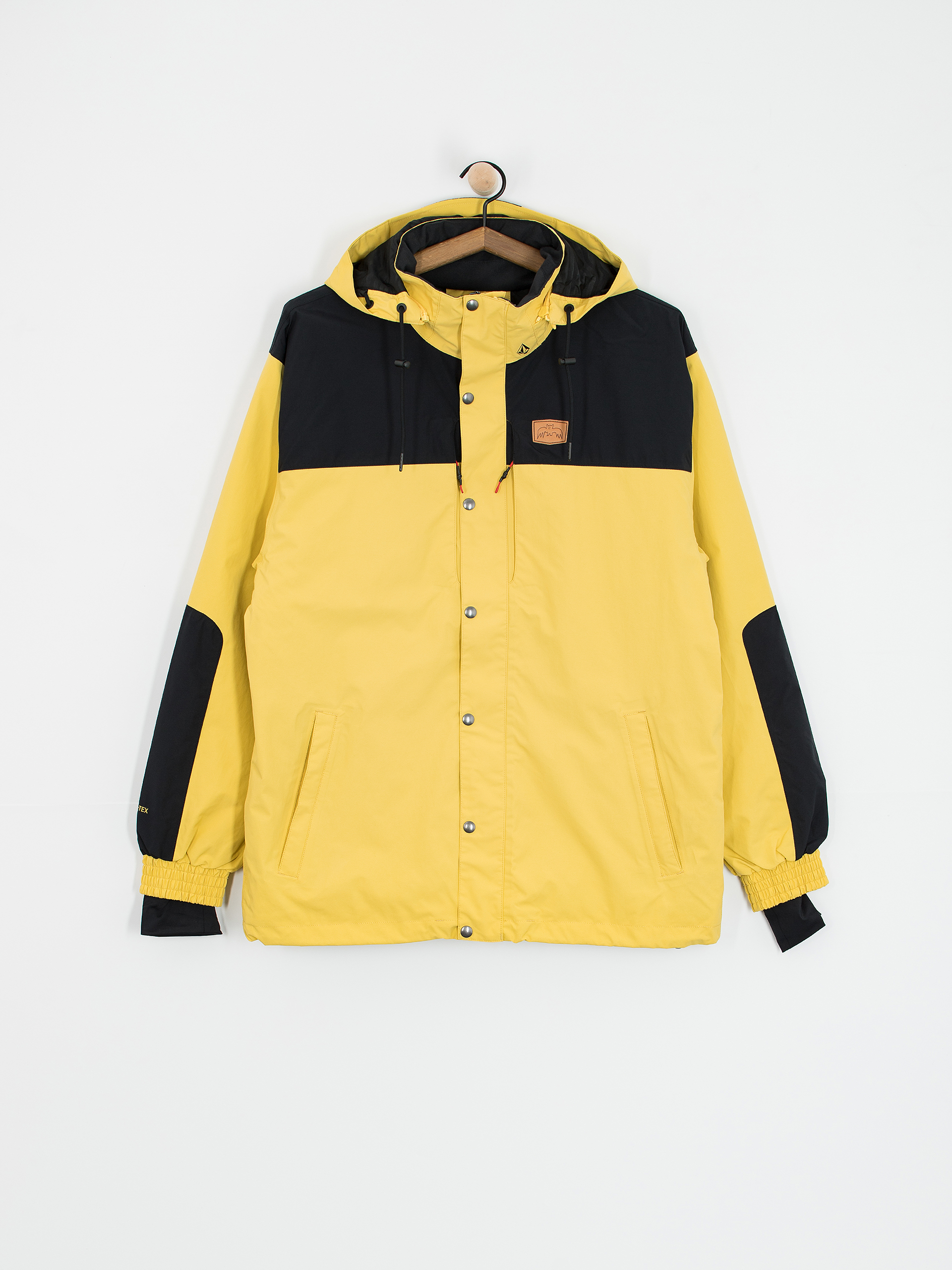 Férfi Snowboard dzseki Volcom Longo Gore Tex (dark yellow)