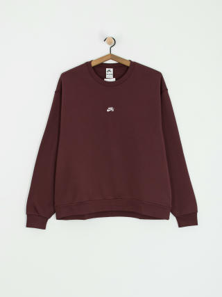 Nike SB Essential Logo Crew Pulóver (burgundy crush/white)