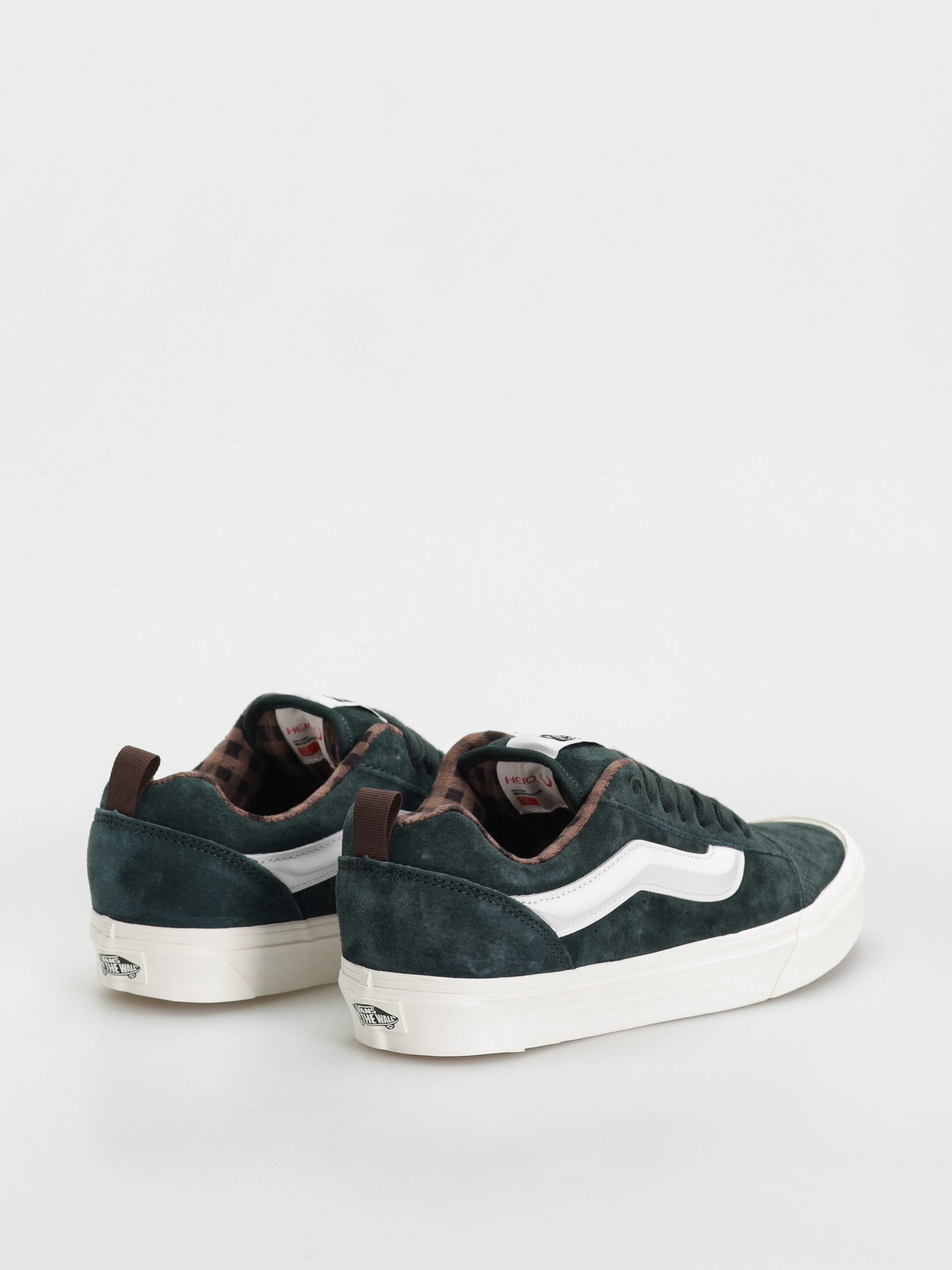 Cipők Vans Knu Skool (pig suede plaid scarab)