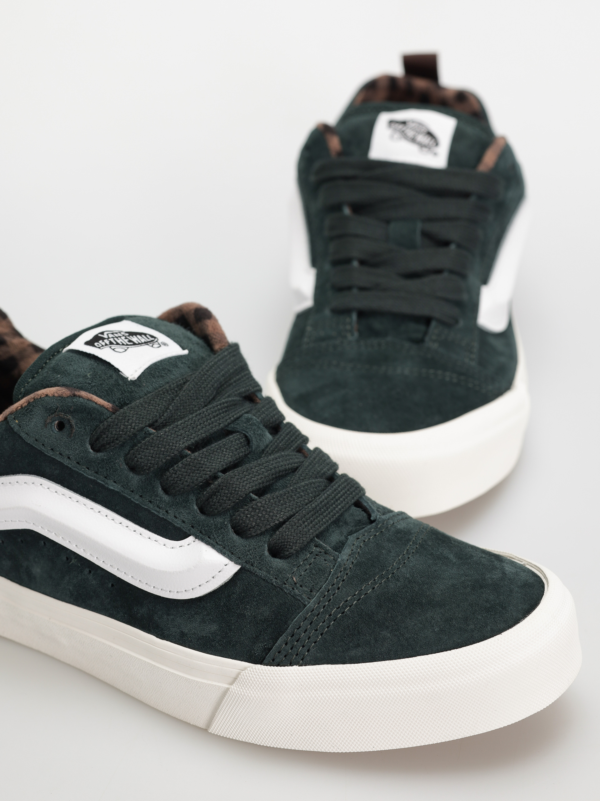 Cipők Vans Knu Skool (pig suede plaid scarab)