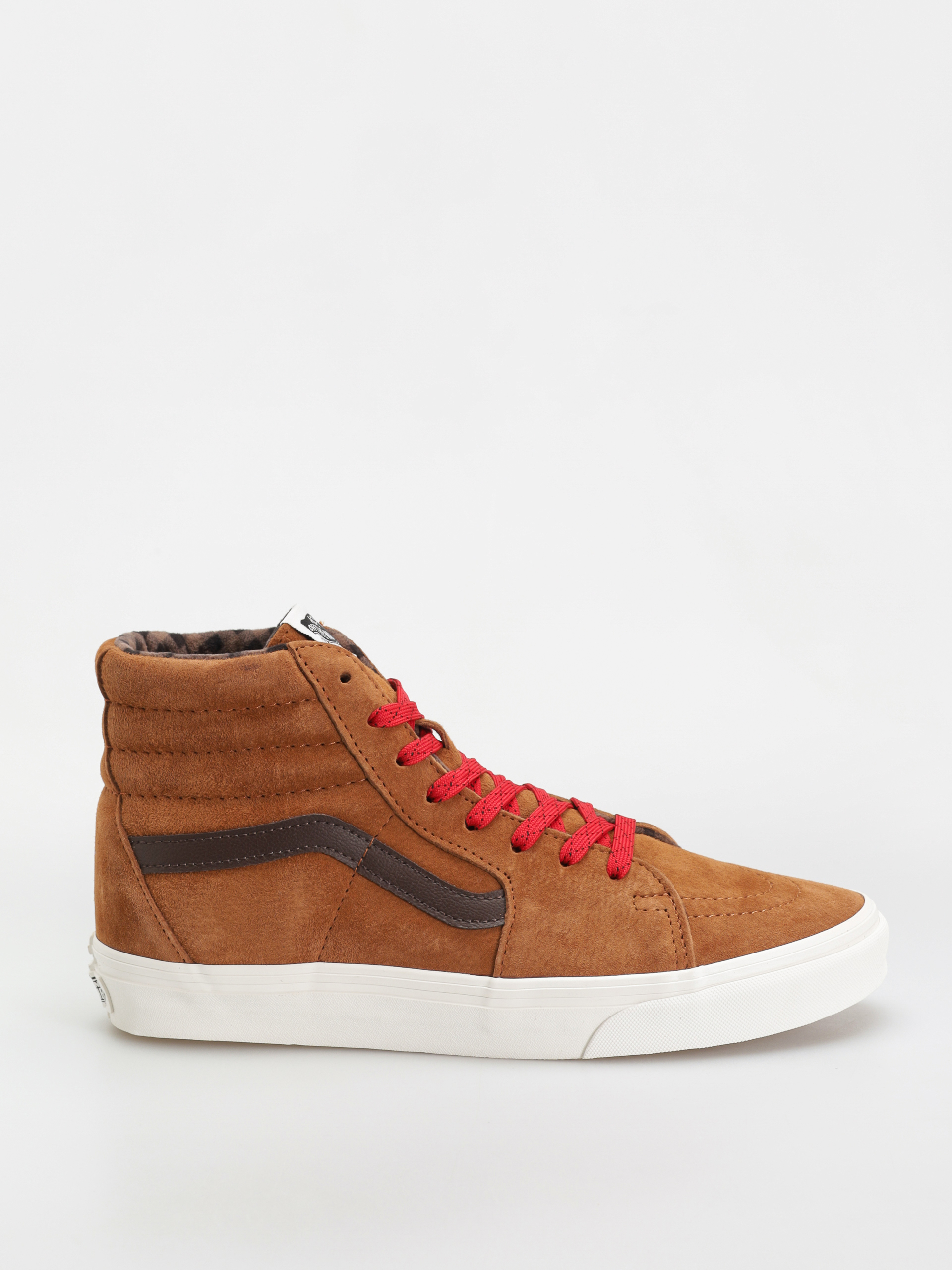 Cipők Vans Sk8 Hi (pig suede plaid glazed ginger)