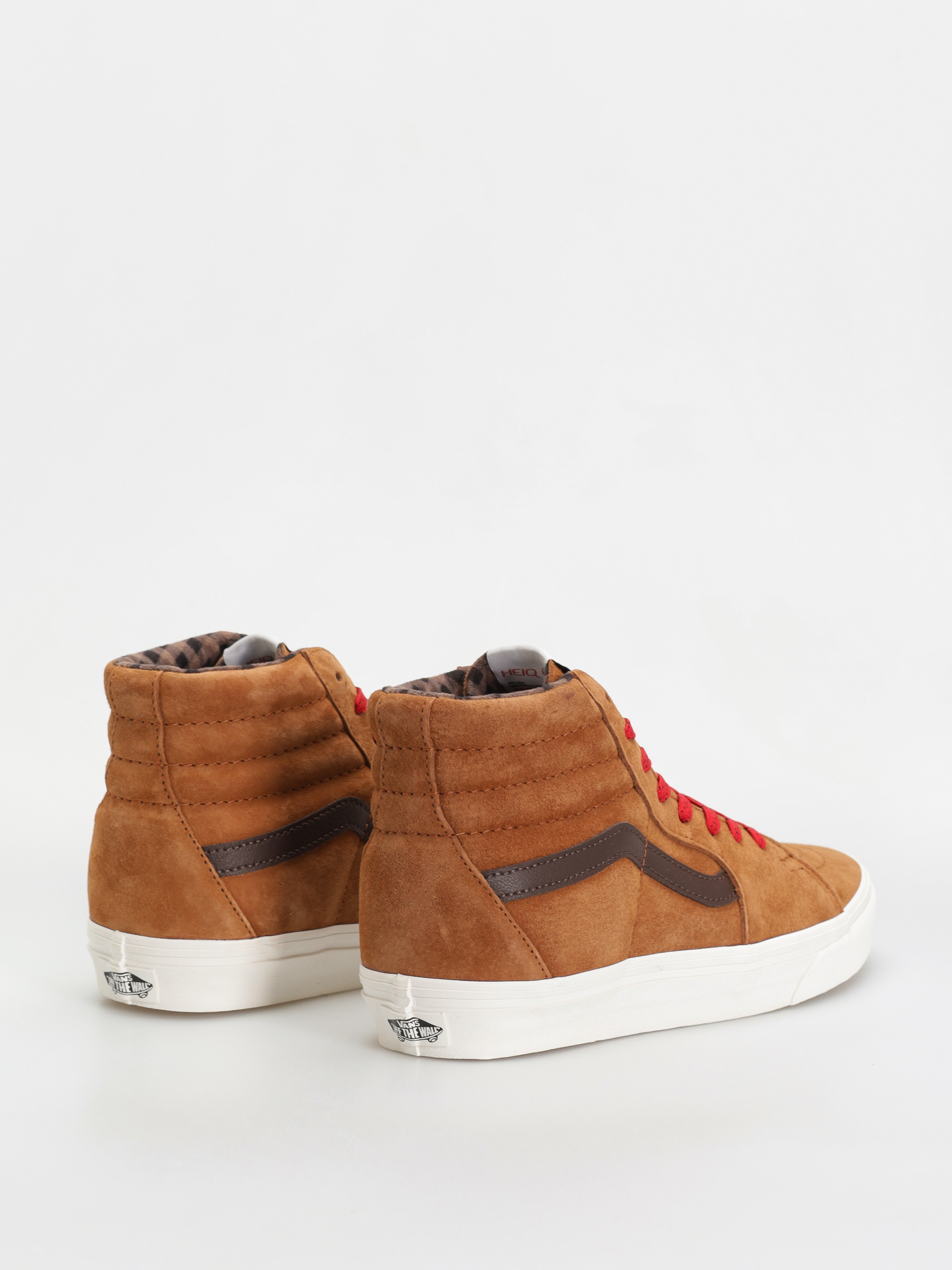 Cipők Vans Sk8 Hi (pig suede plaid glazed ginger)