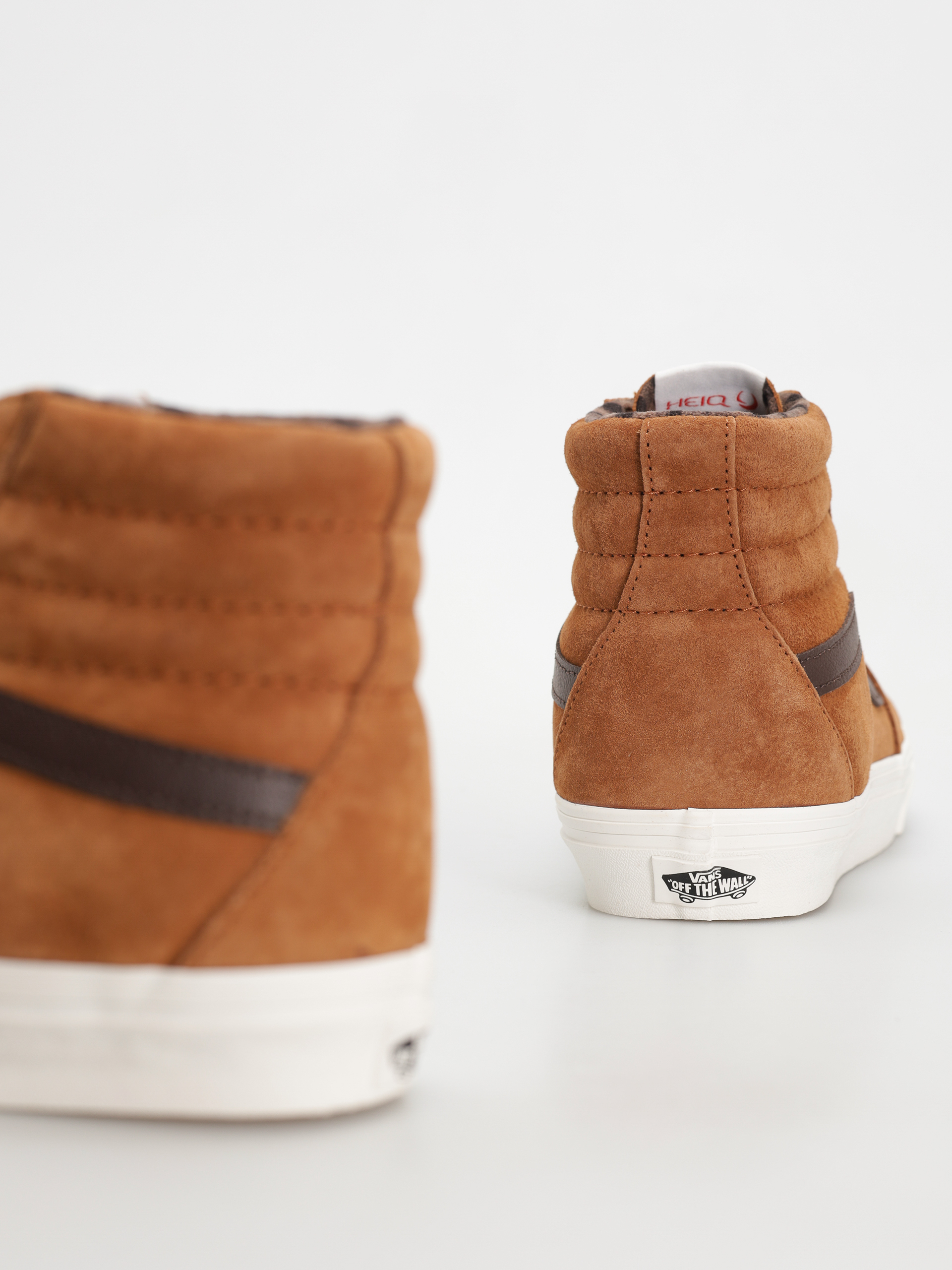 Cipők Vans Sk8 Hi (pig suede plaid glazed ginger)