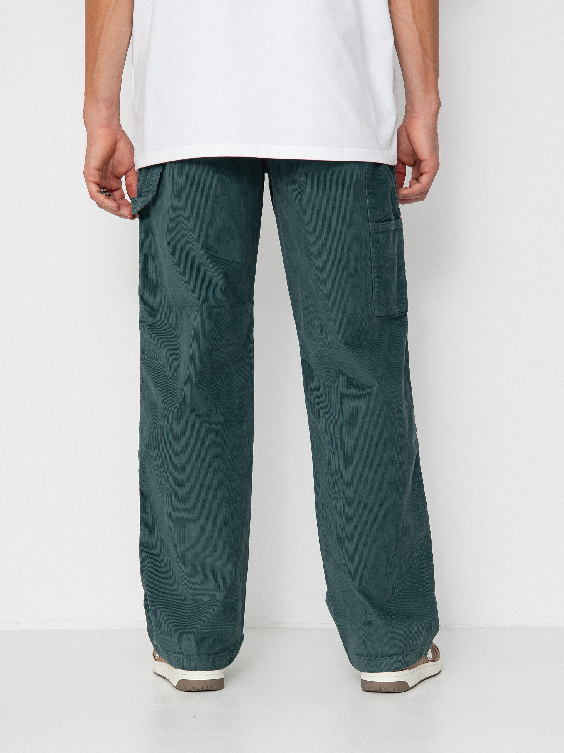 Dickies Corduroy Carpenter Kisnadrág (lincoln green)
