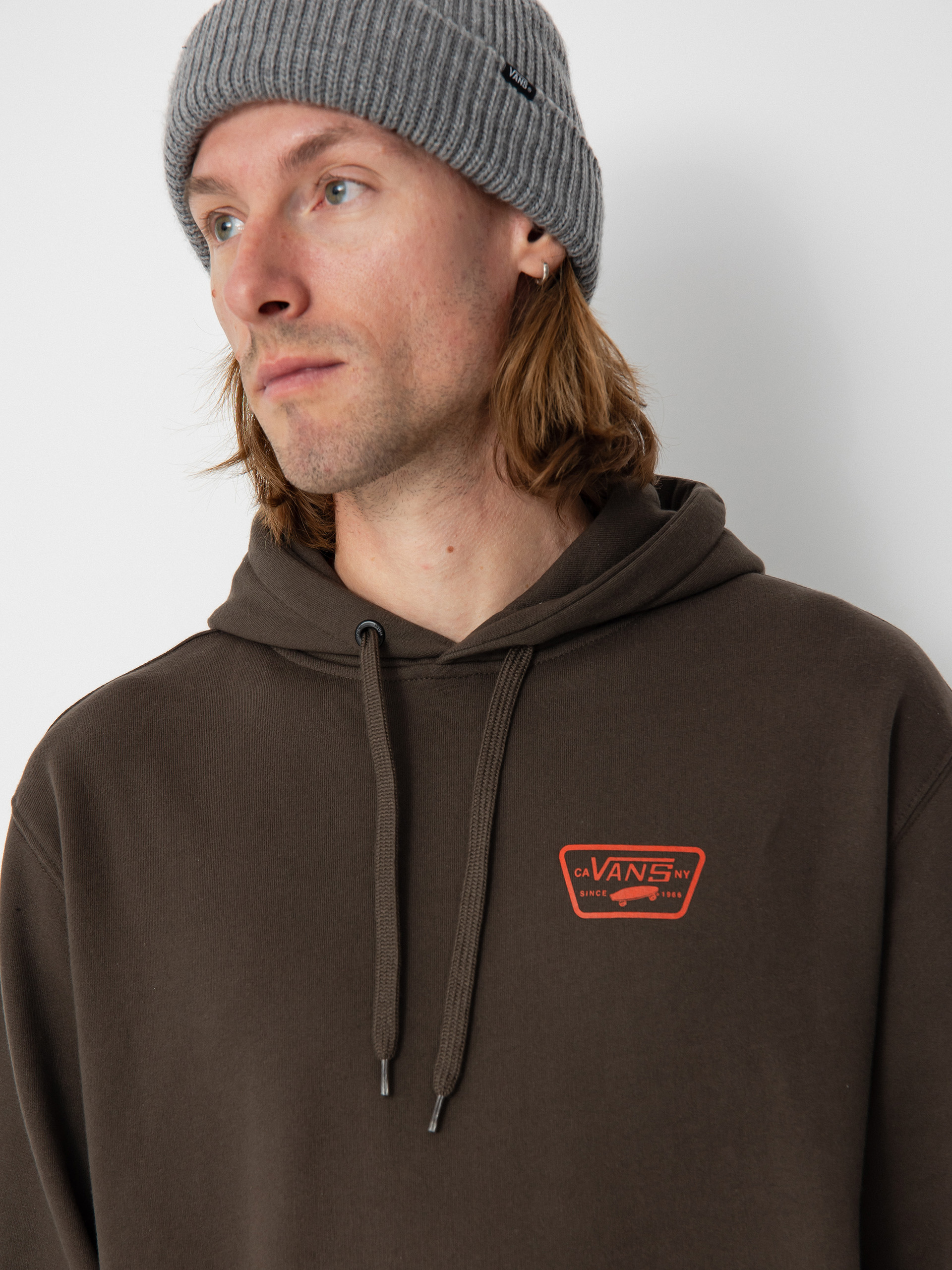 Vans Full Patch HD Kapucnis pulóver (turkish coffee)