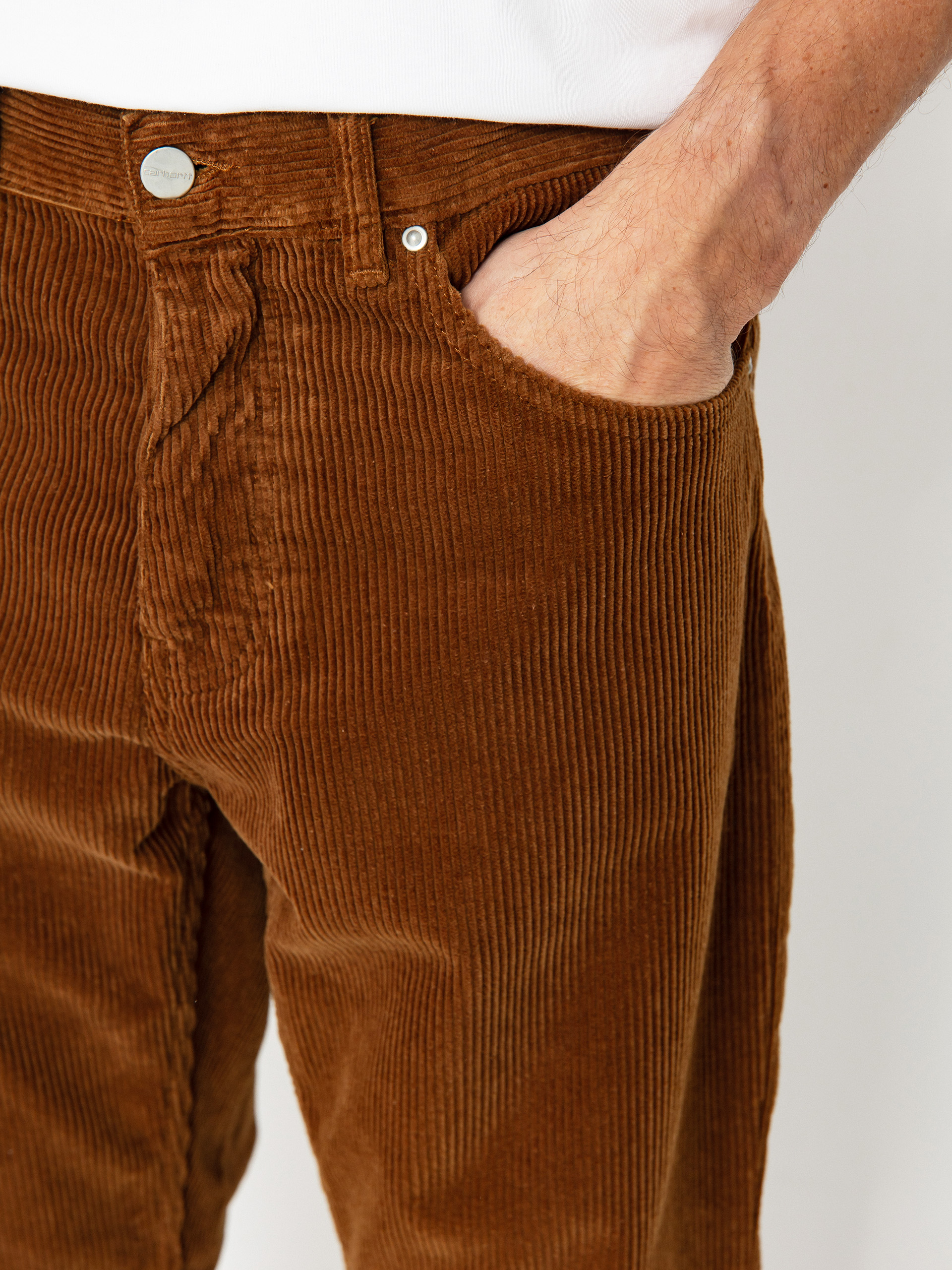 Carhartt WIP Newel Kisnadrág (deep h brown)