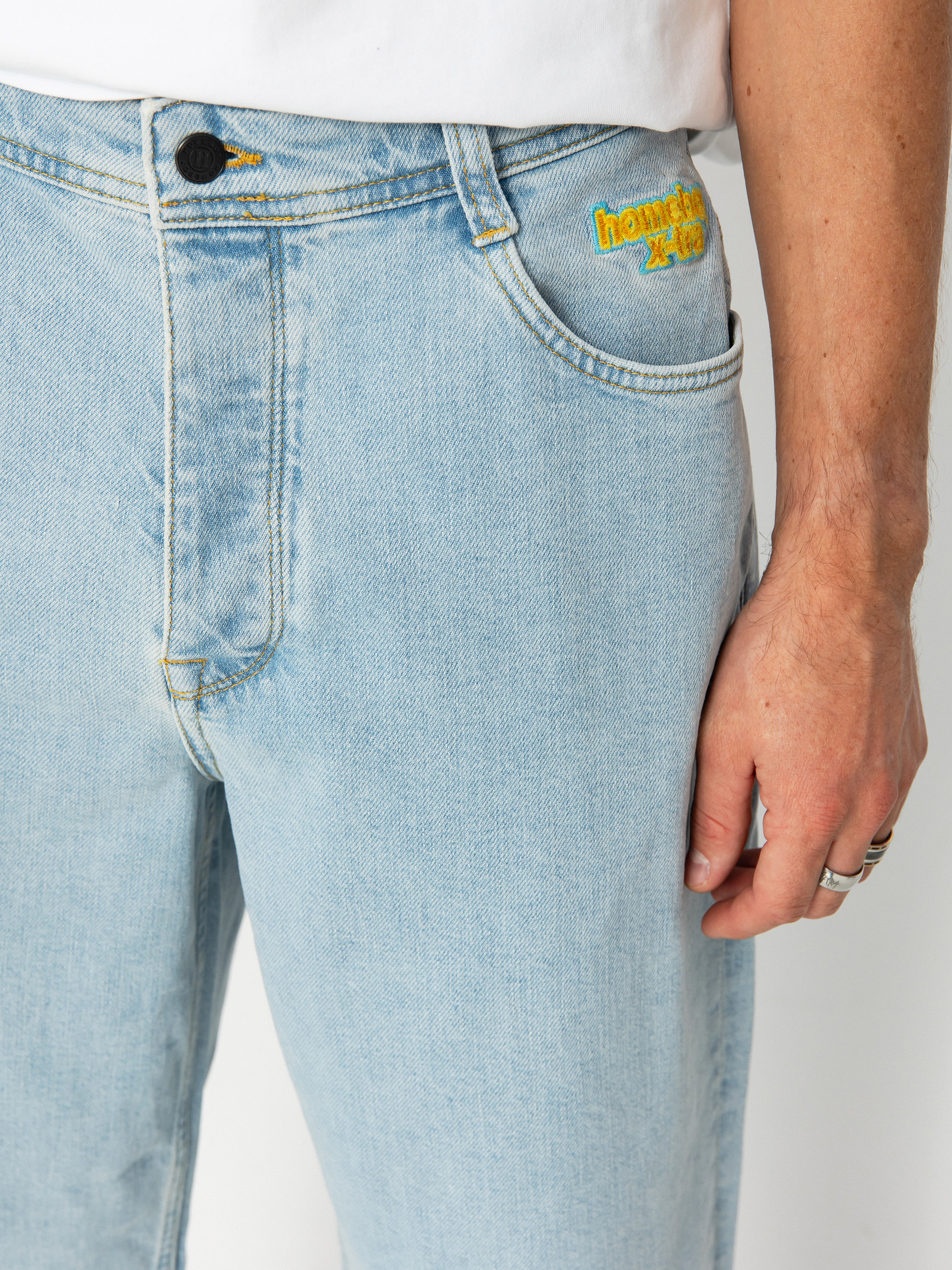 Homeboy X Tra Baggy Denim Kisnadrág (moon)