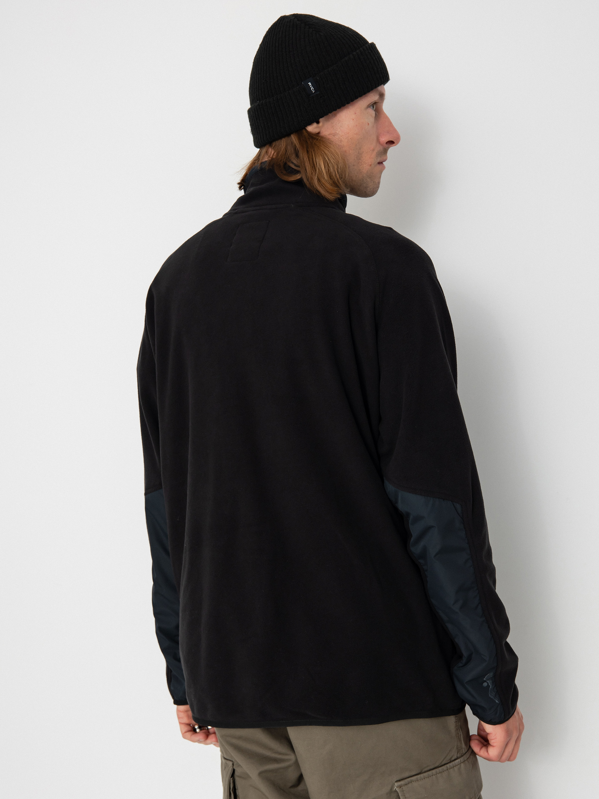 Férfi Polár pulóver Kavu Teannaway (black)