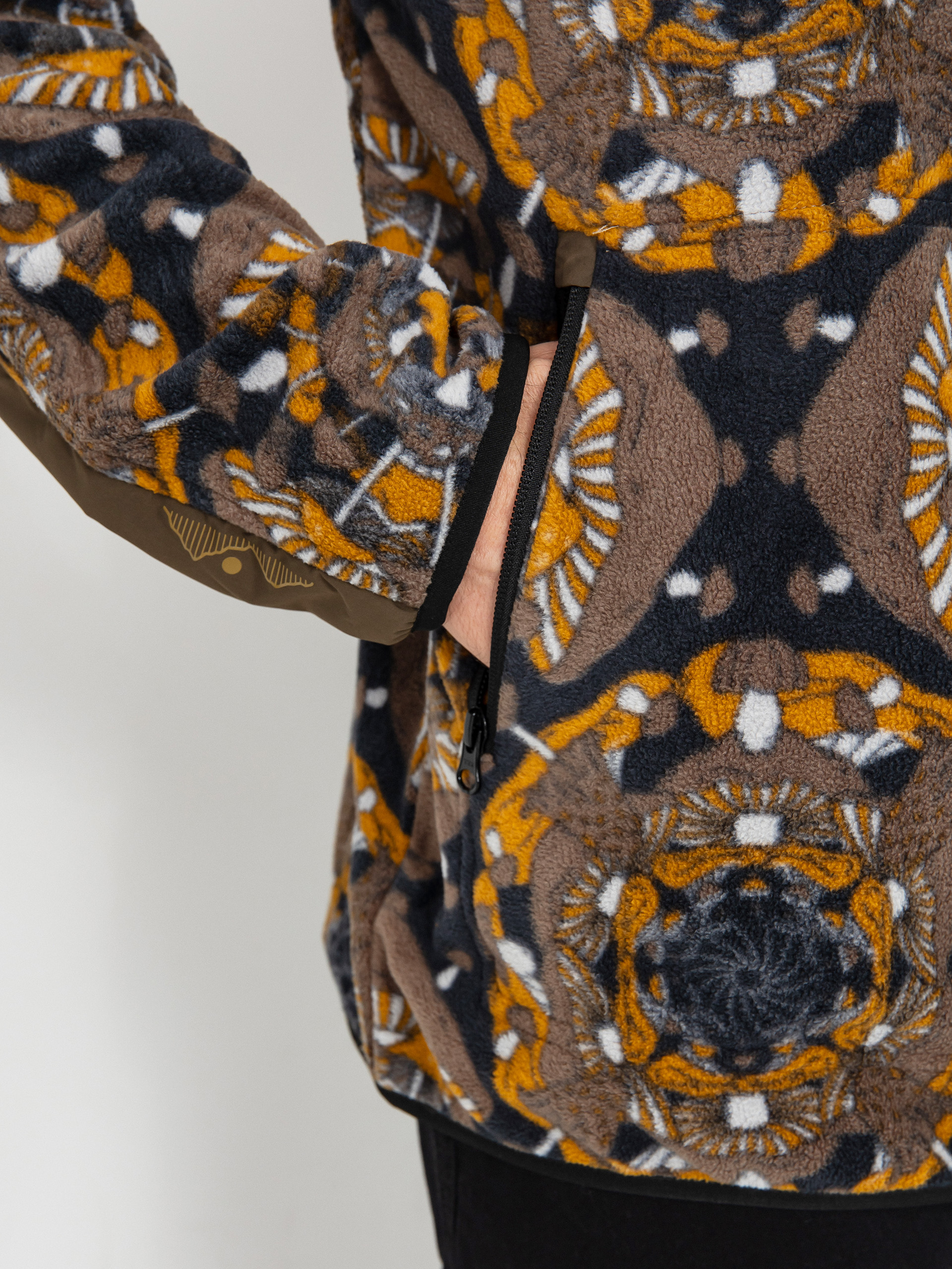 Férfi Polár pulóver Kavu Teannaway (mushroom montage)