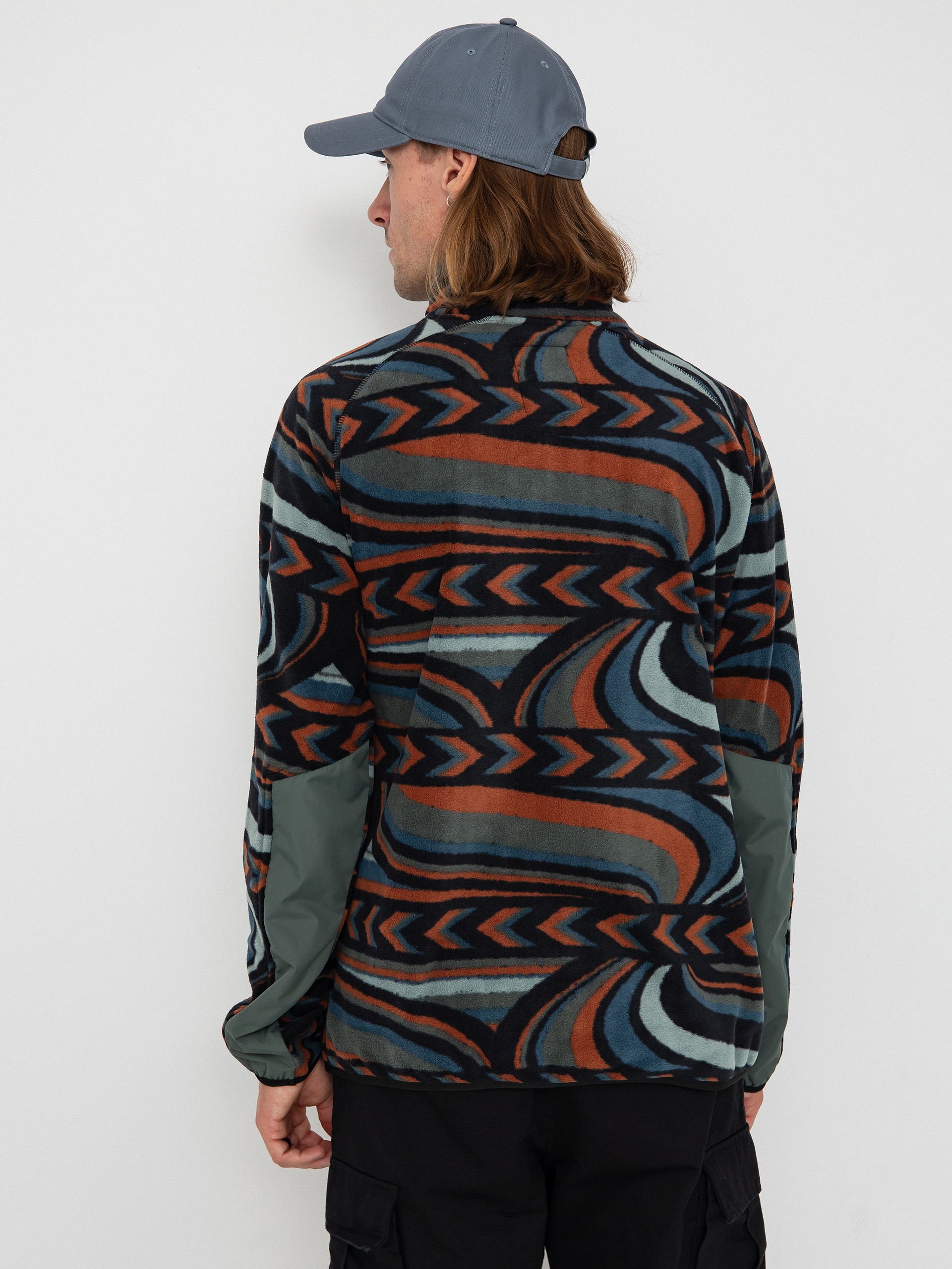 Férfi Kavu Teannaway Polár pulóver (riven stitch)