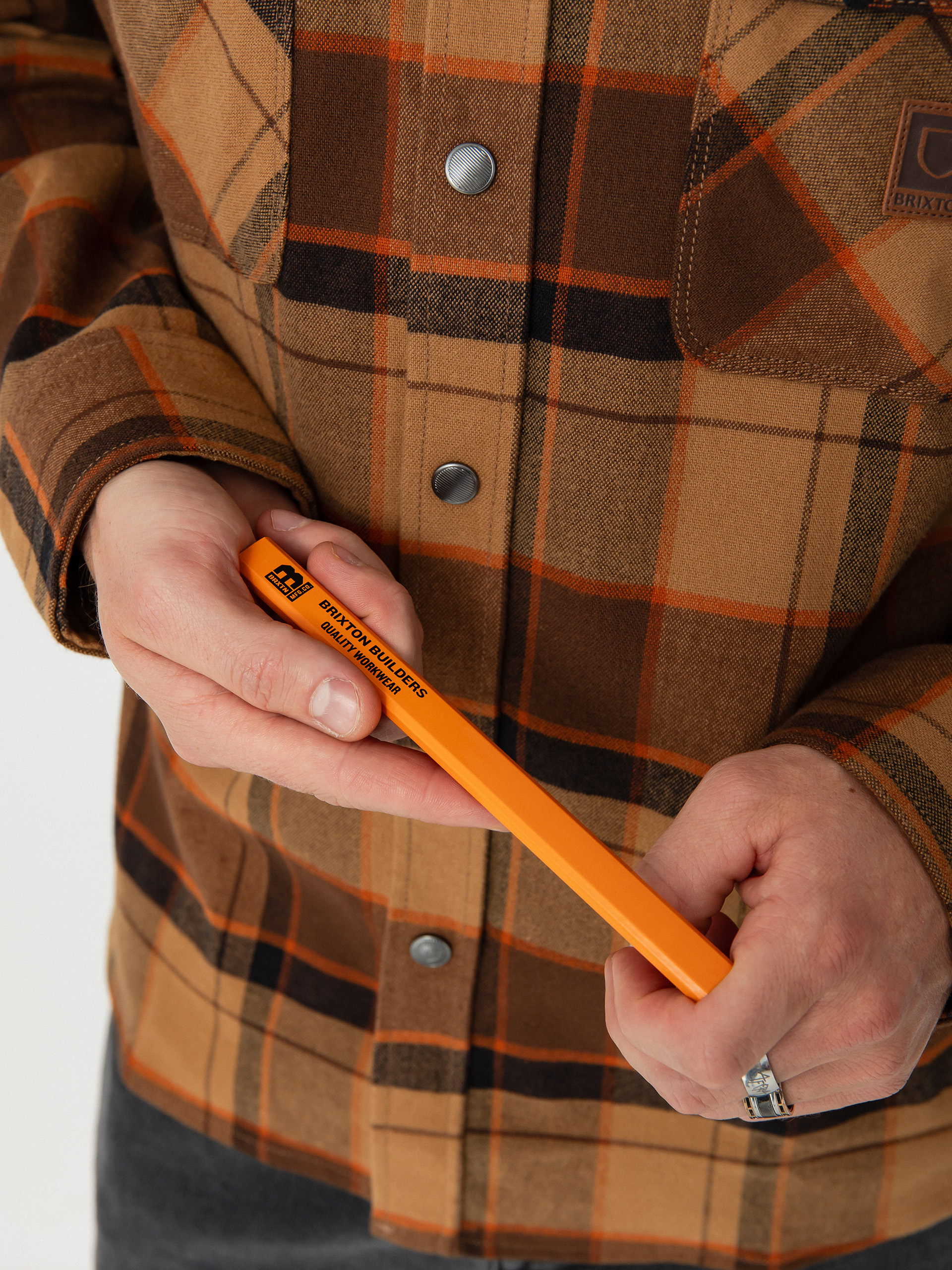 Ing Brixton Builders Bowery Str Wr Ls (burro brown/pinecone brown/bla)